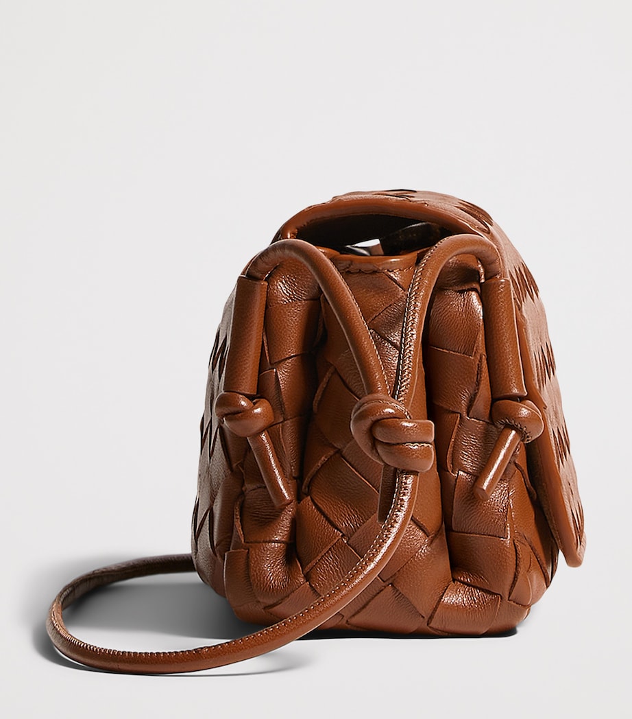Bottega Veneta Leather Notturno Cross-Body Bag Image 3