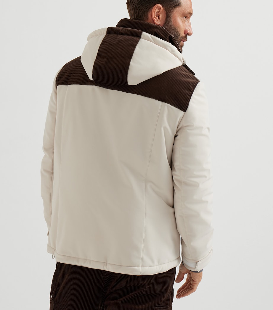 Corduroy-Detail Mountain Jacket CLN14 Image 7