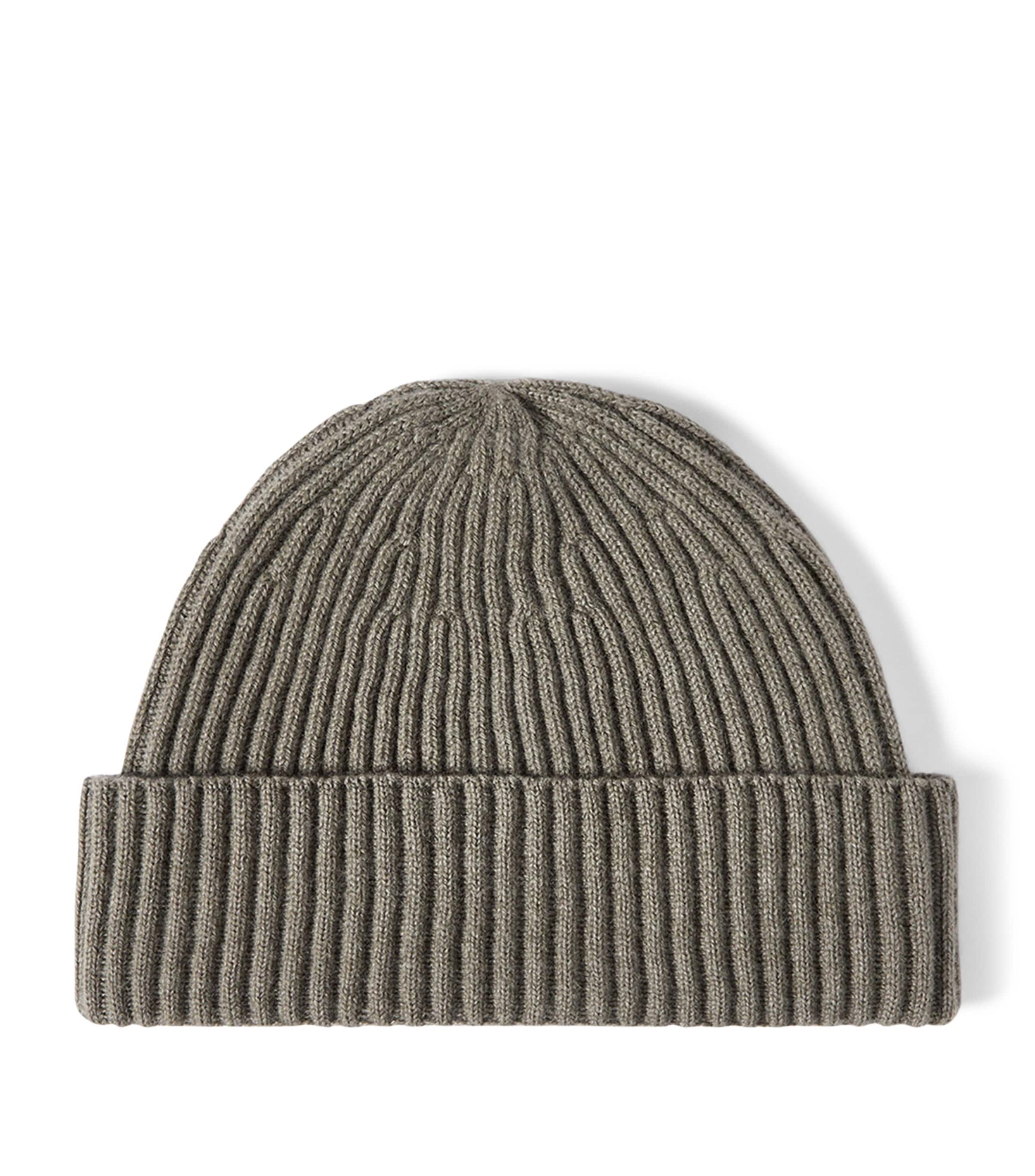Brunello Cucinelli Cashmere Rib-Knit Beanie Image 1
