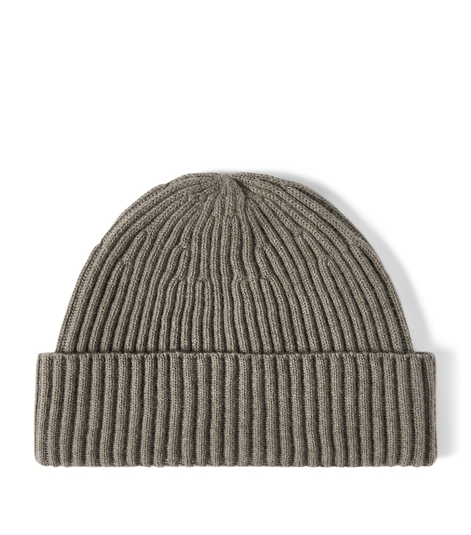 Brunello Cucinelli Cashmere Rib-Knit Beanie Image 1