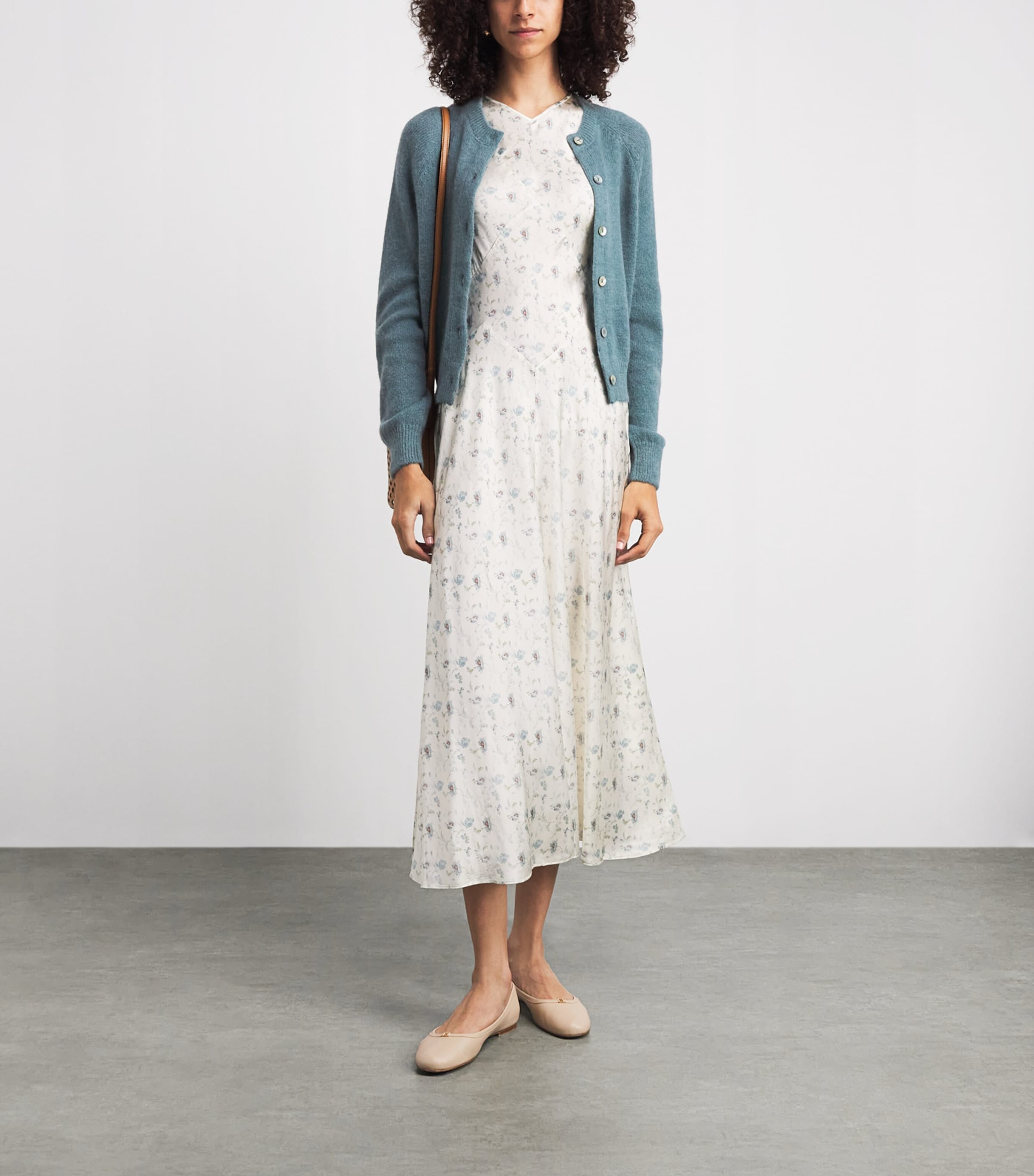 DÔEN Womens Knit Petra Cardigan Seafare Image 2