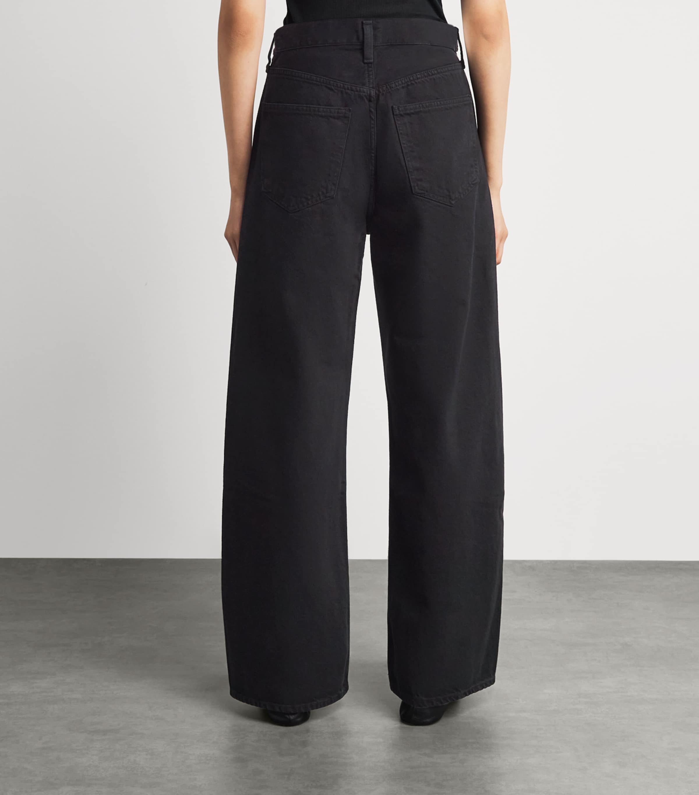 AGOLDE Womens Low Curve Jeans Prof Proof Image 5