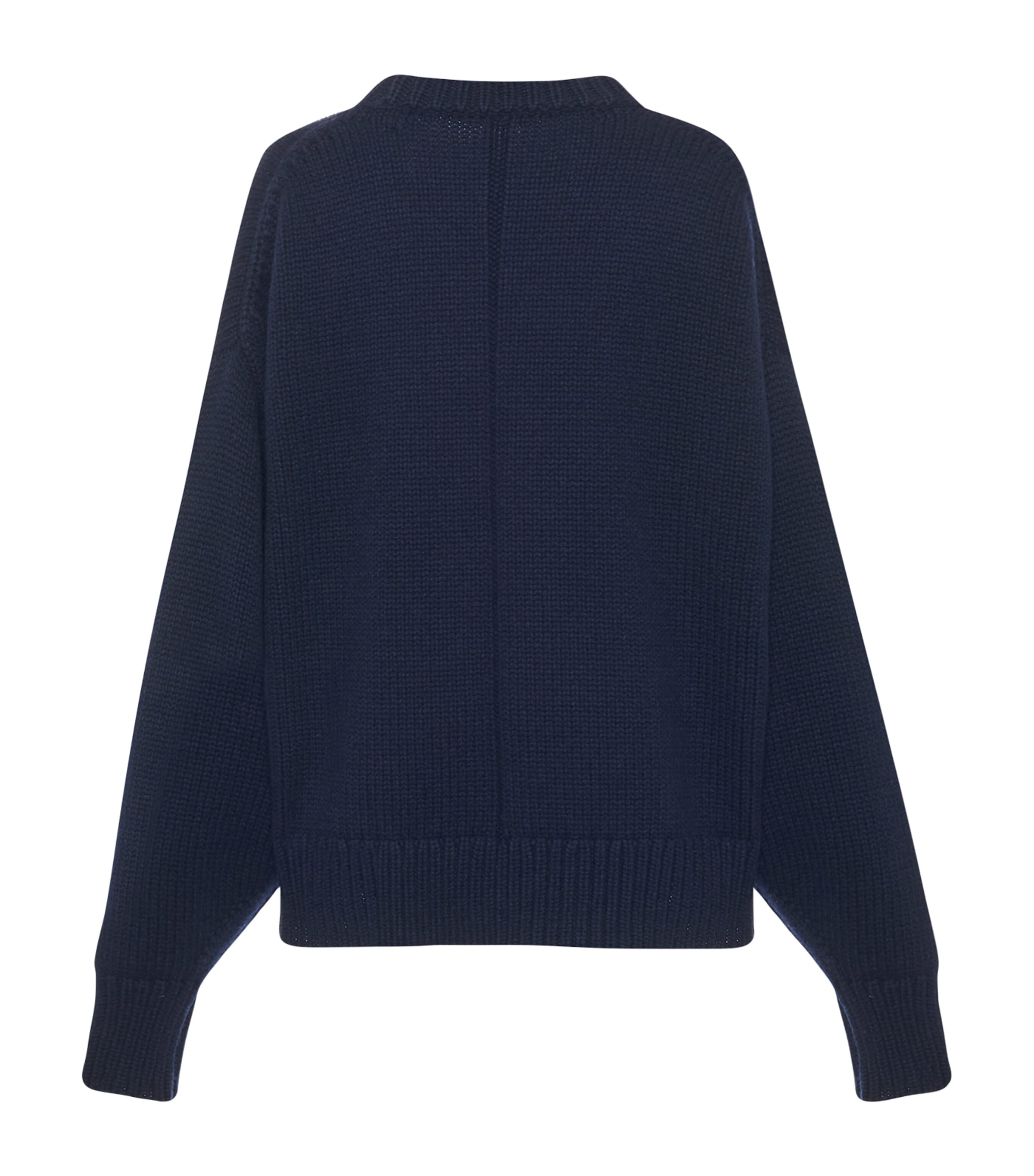 Ophelia Wool-Cashmere Sweater DARK NAVY Image 2