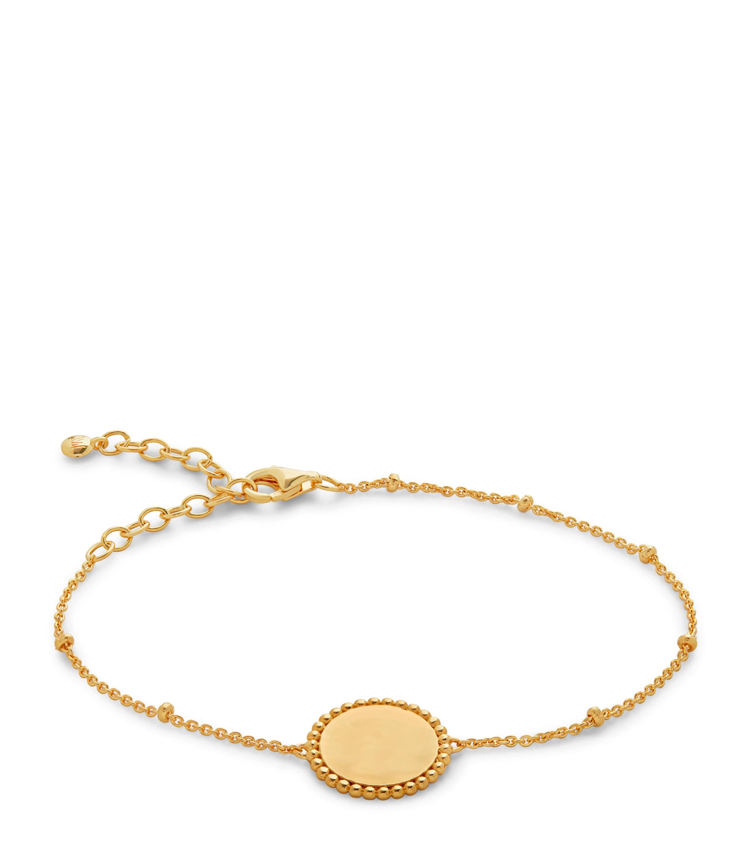 Monica Vinader Gold Vermeil Deia Bracelet Gold Vermeil Image 1
