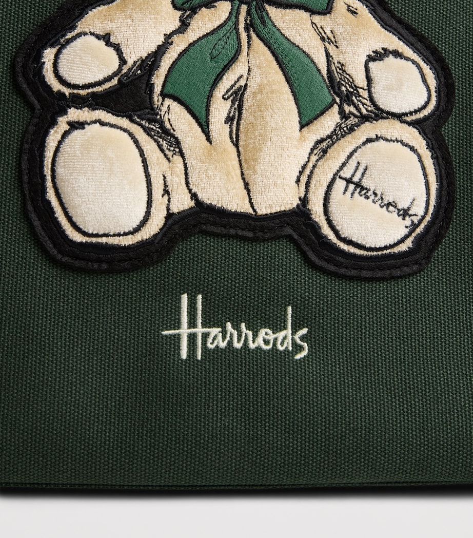 Harrods Medium Henry Bear Tote Bag Harrods Green Image 3