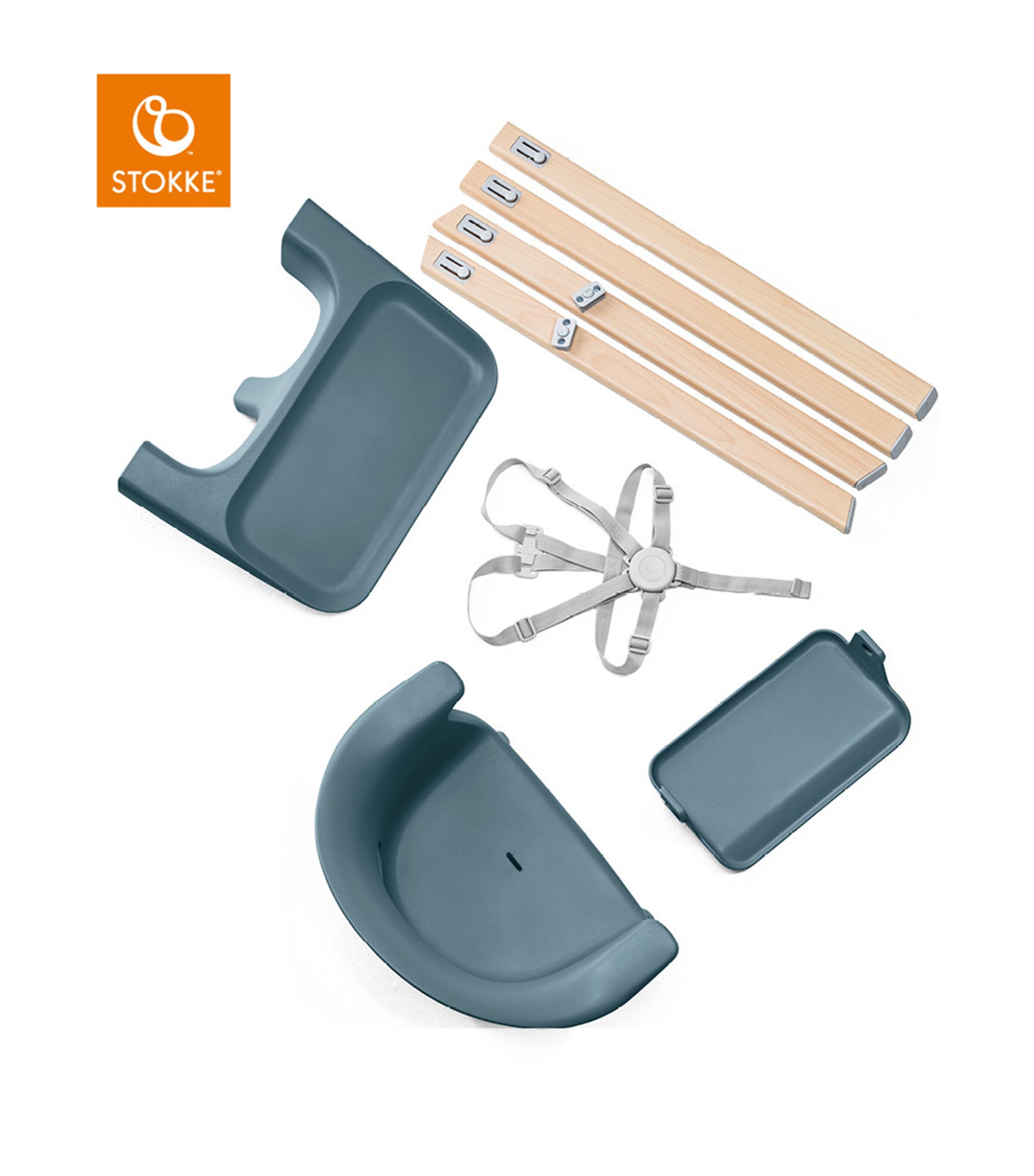 Clikk High Chair FJORD BLUE Image 5