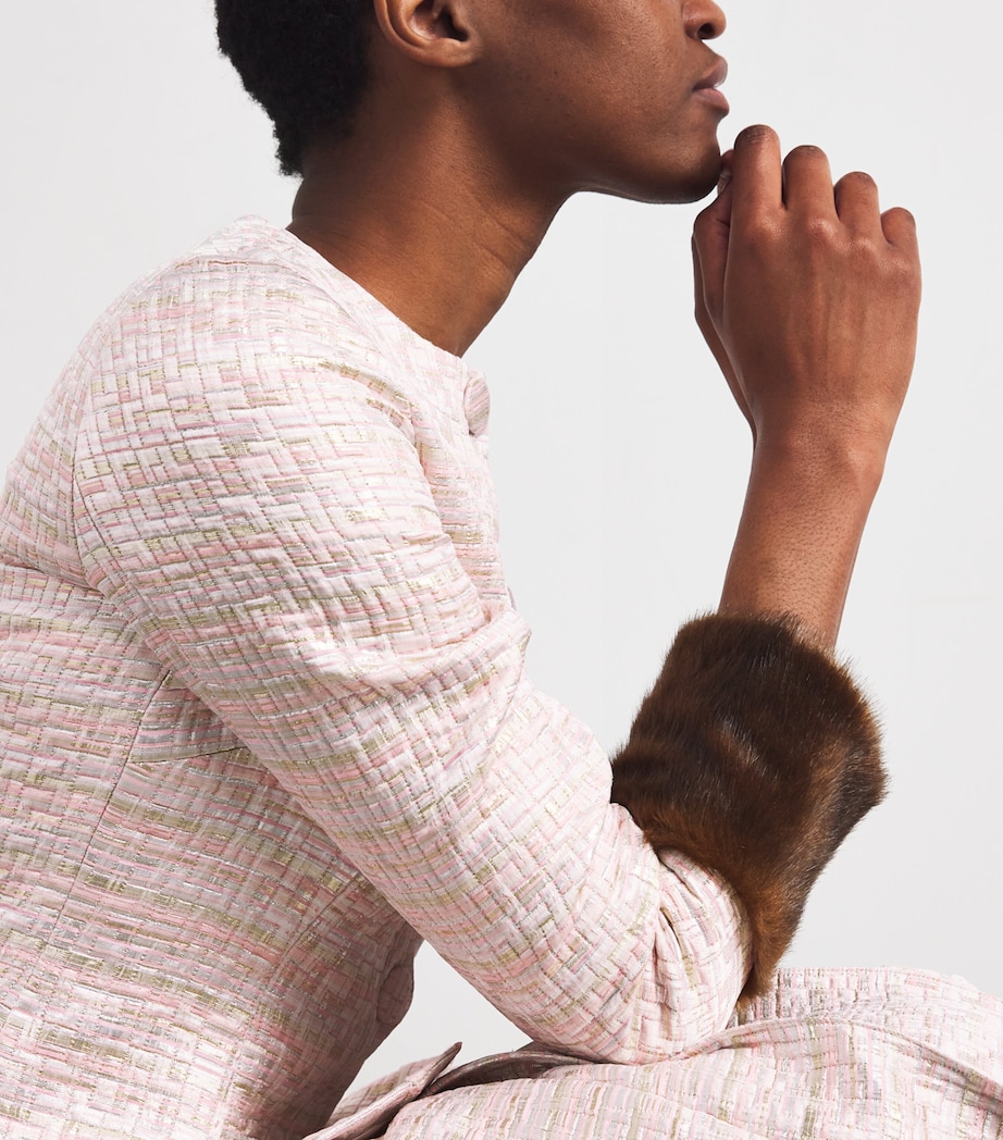 Tweed Nola Blazer PINK MULTI Image 6