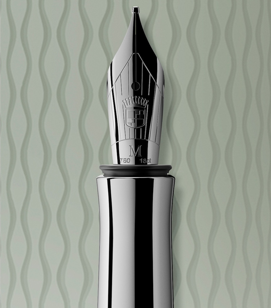Graf von Faber-Castell Guilloche Fountain Pen Sage Green Image 5