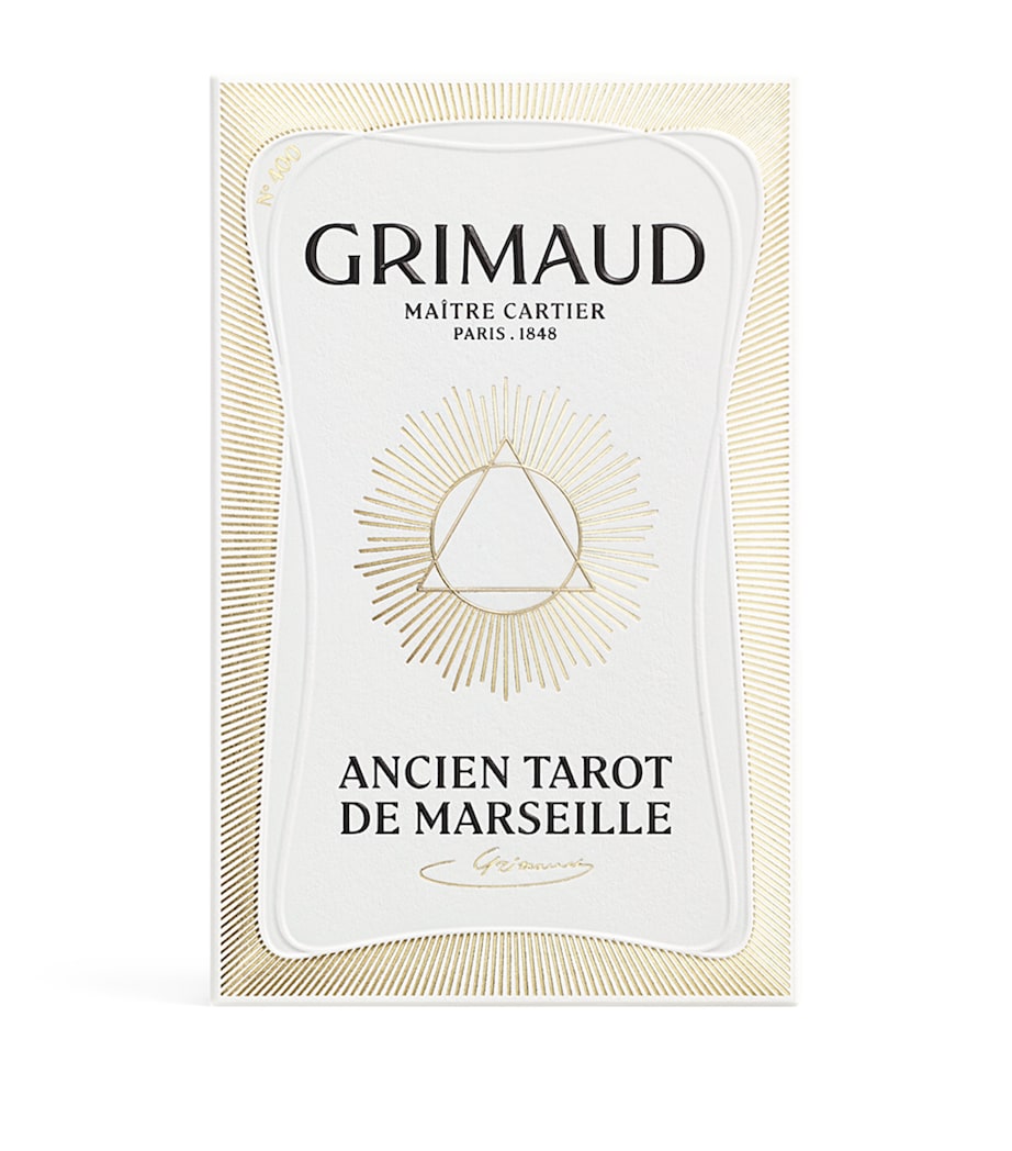 N°400 New Edition Old Tarot de Marseille Cards (78 Cards) WHITE Image 1