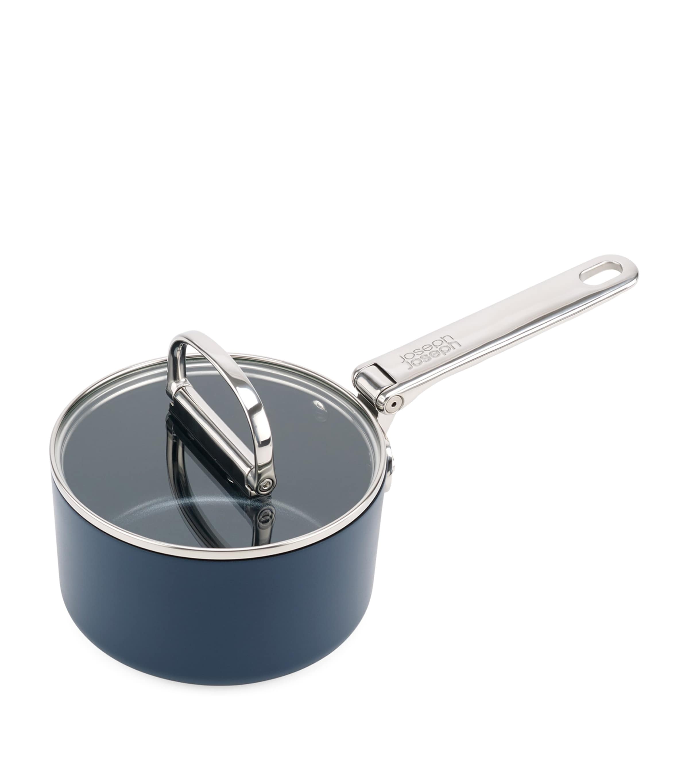 Non-Stick Saucepan with Lid (15cm) MIDNIGHT BLUE Image 6