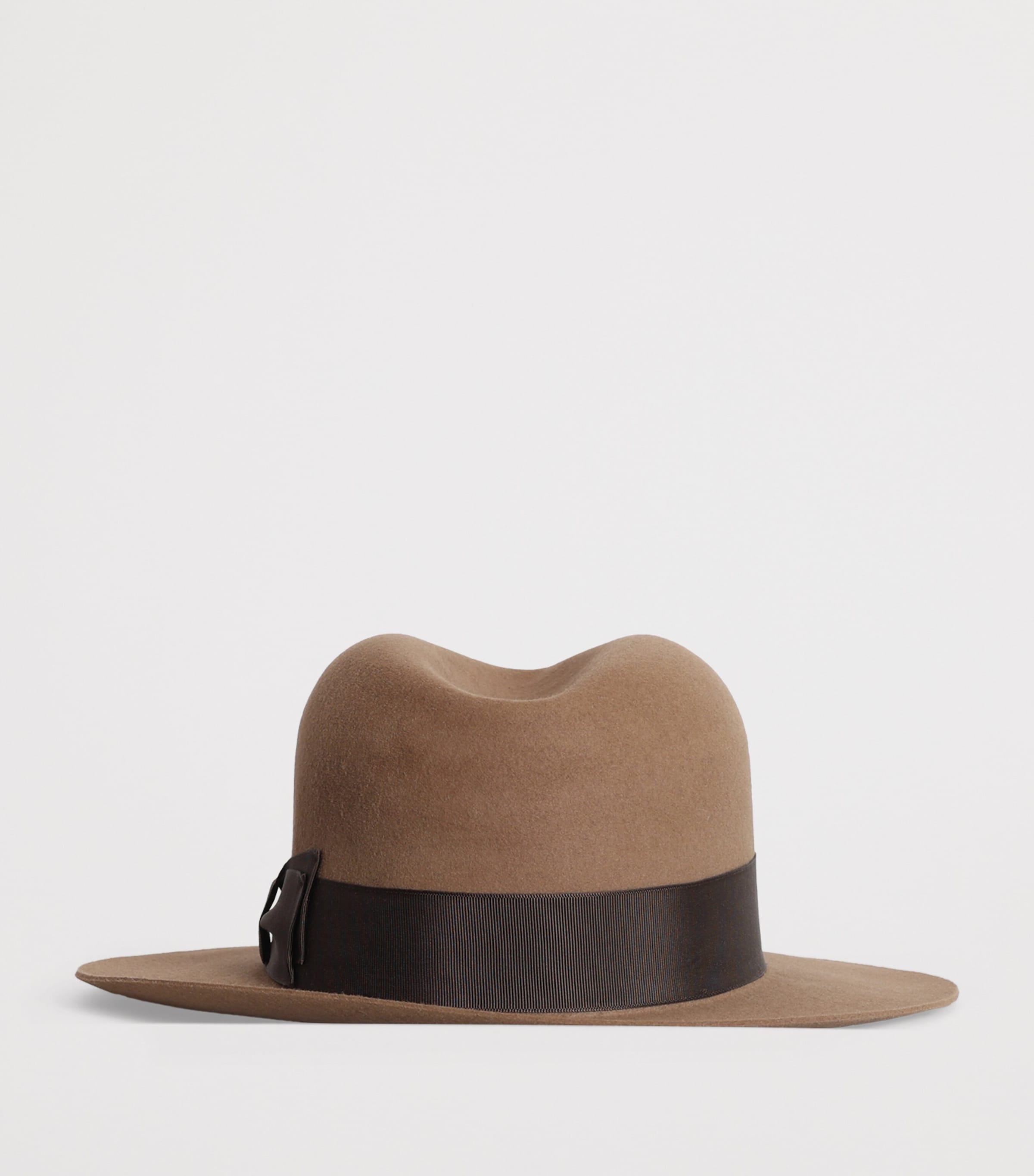 Rabbit Felt Junior Poet Fedora LATTE Image 2