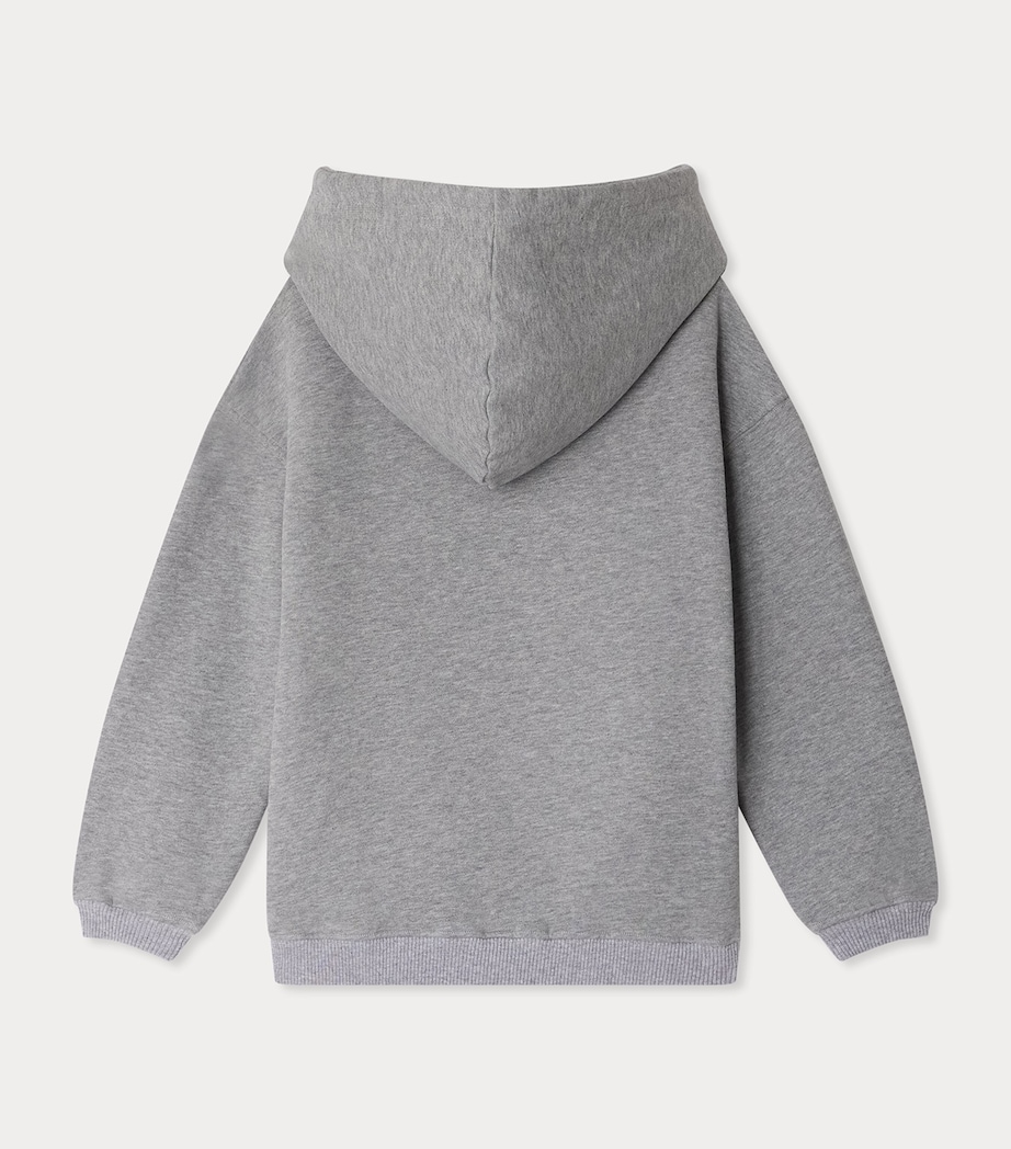 Cotton Jessim Hoodie (10-14 Years) GRIS CHINE MOYEN Image 2