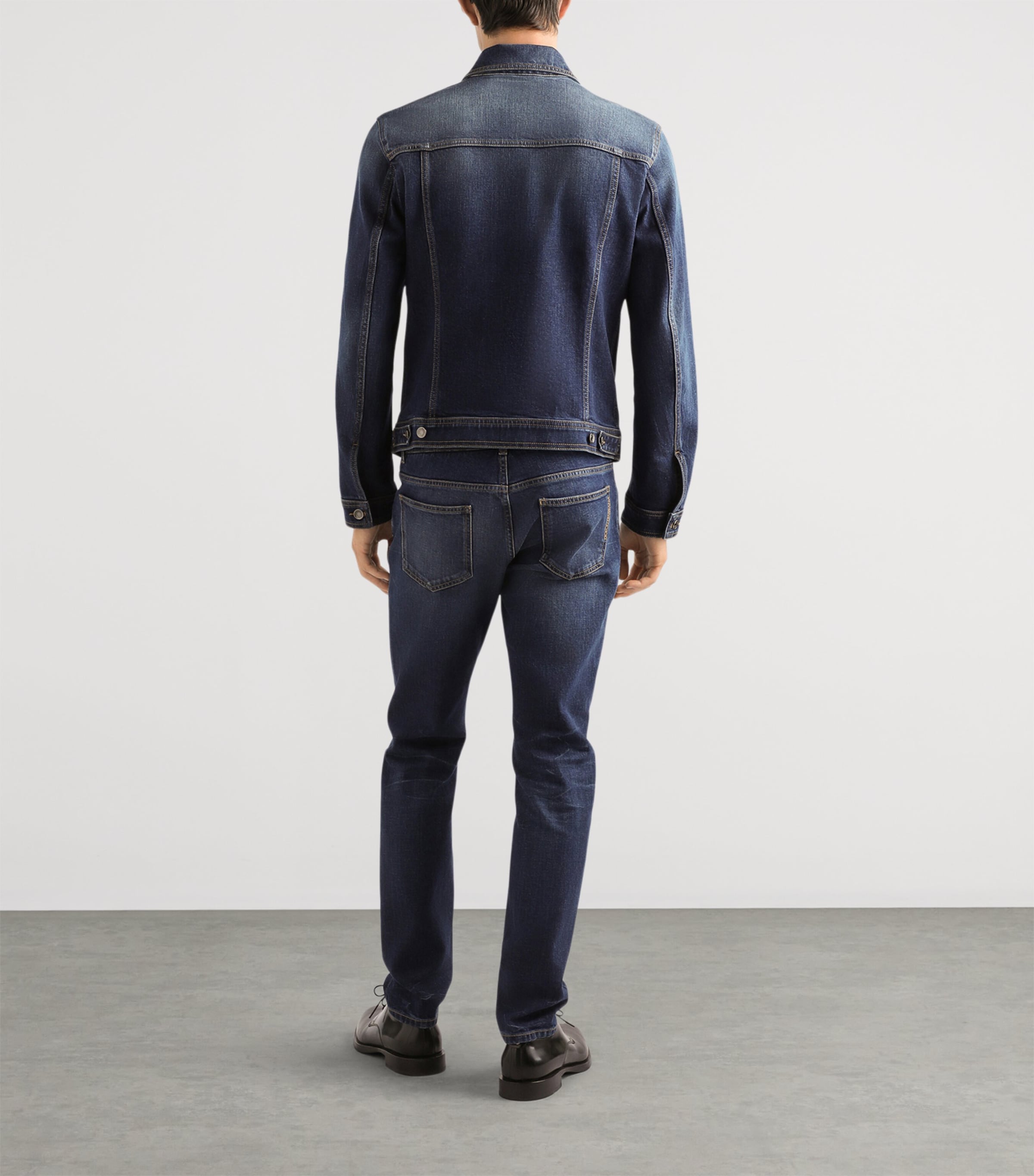 Embroidered Slim Jeans S9001-COMBINED Image 4