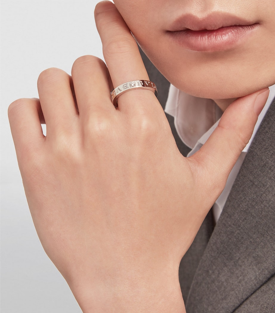 White Gold and Diamond B.zero1 Ring WHITE GOLD Image 6