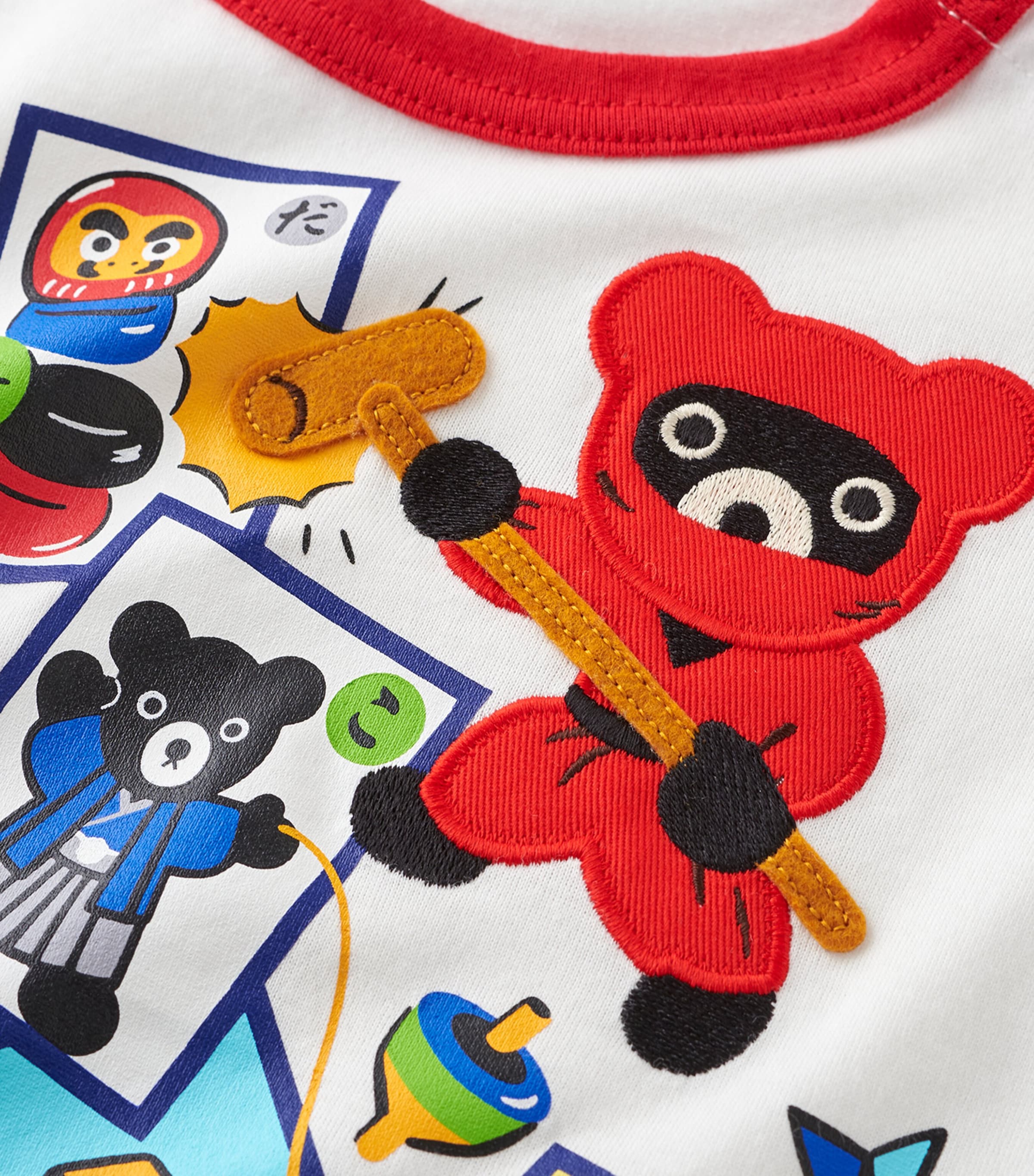 Bear Appliqué T-Shirt (2-7 Years) 2 Image 3