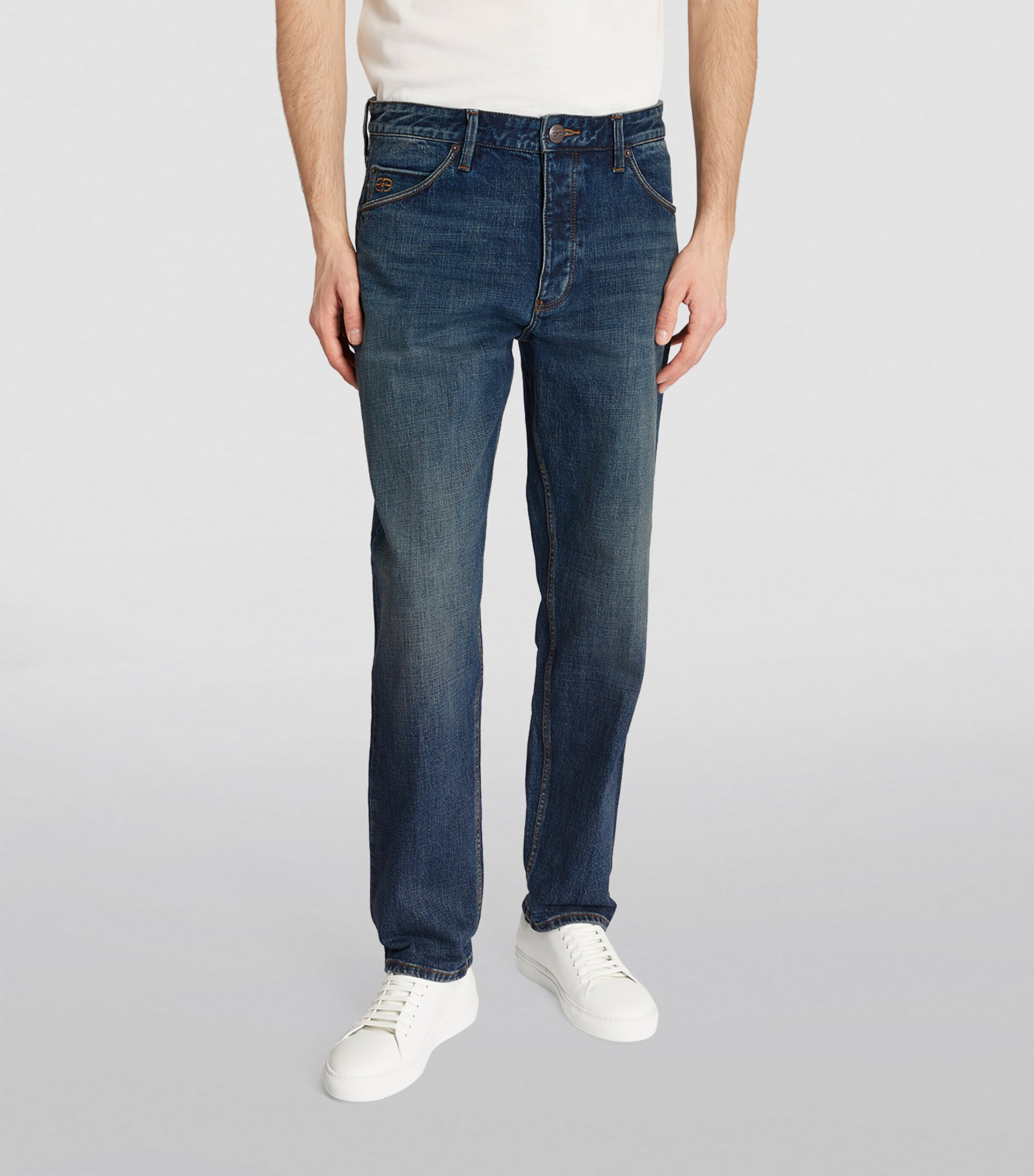 archive EMPORIO ARMANI ストレートデニム Emporio Armani Blue