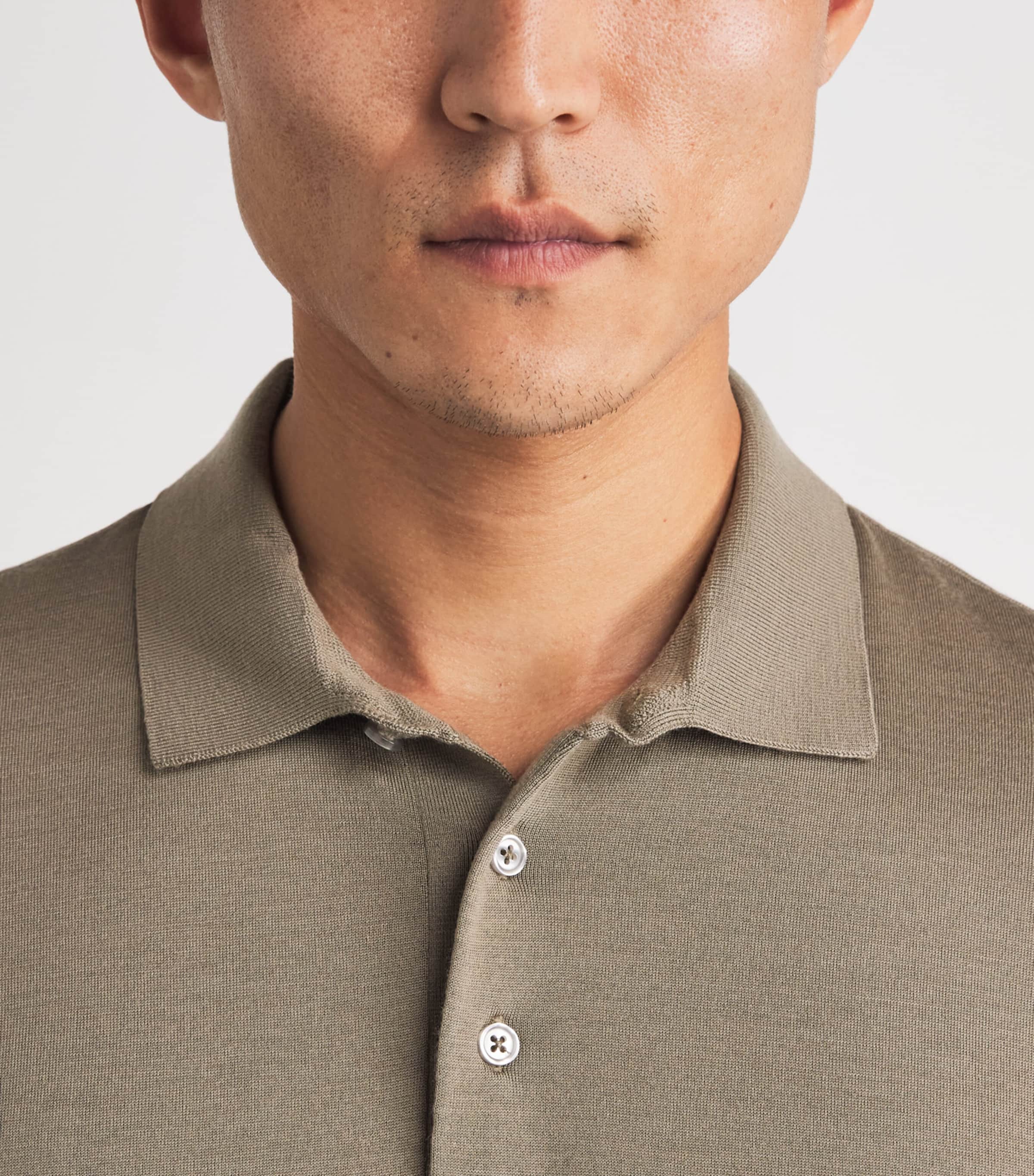 VUORI Merino Polo Shirt Tau Taupe Image 3