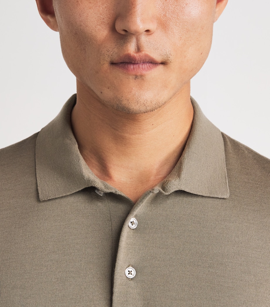 VUORI Merino Polo Shirt Tau Taupe Image 3