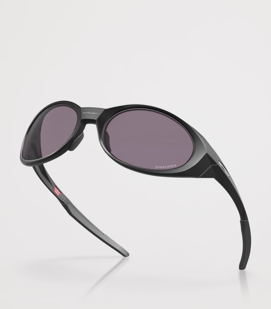 Oakley Eye Jacket Redux Oval Sunglasses Black Image 5