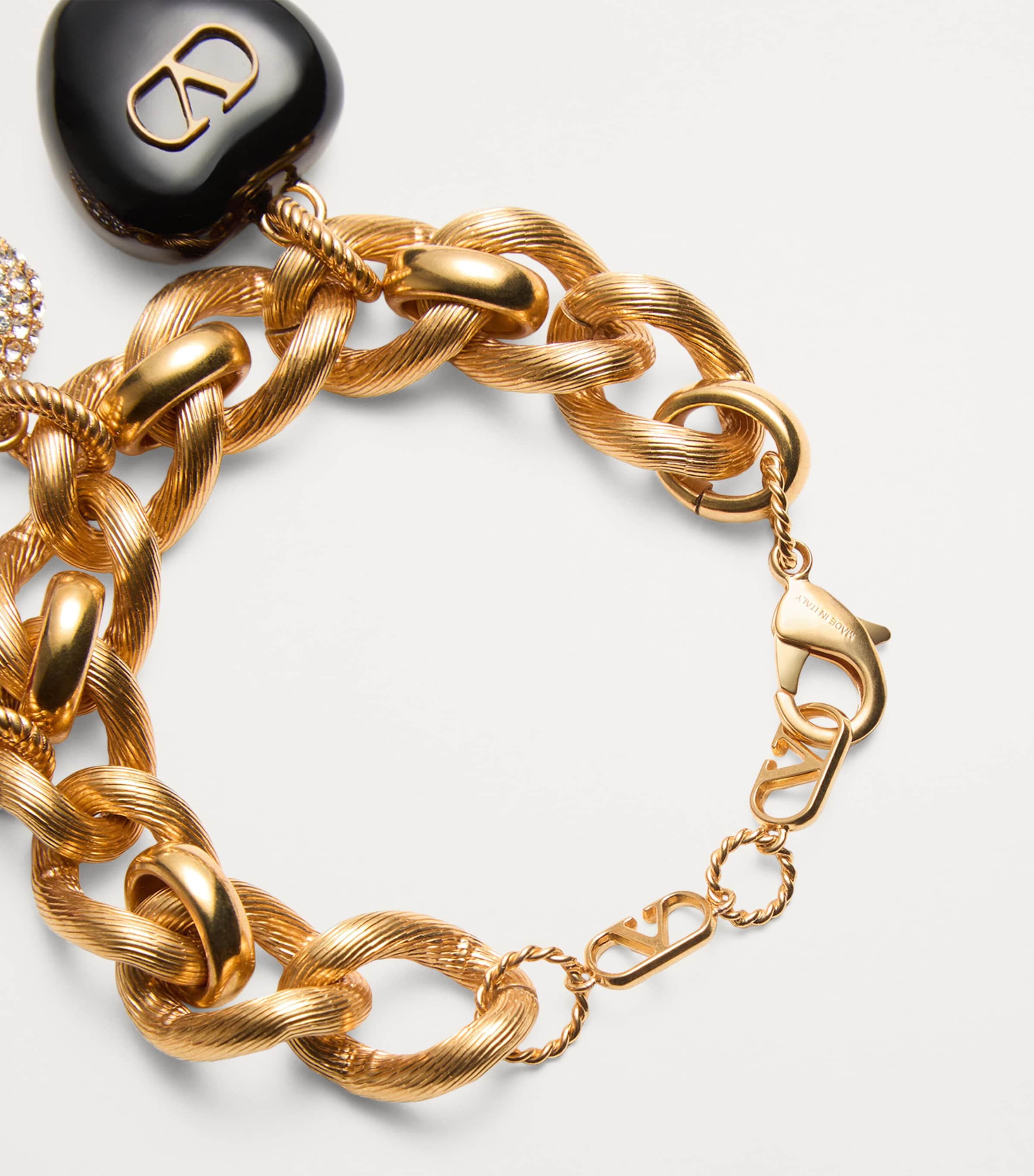 ブレスレット VALENTINO GARAVANI COEUR BRACELET Valentino Garavani Triple Coeur Royal Bracelet | Harrods UK