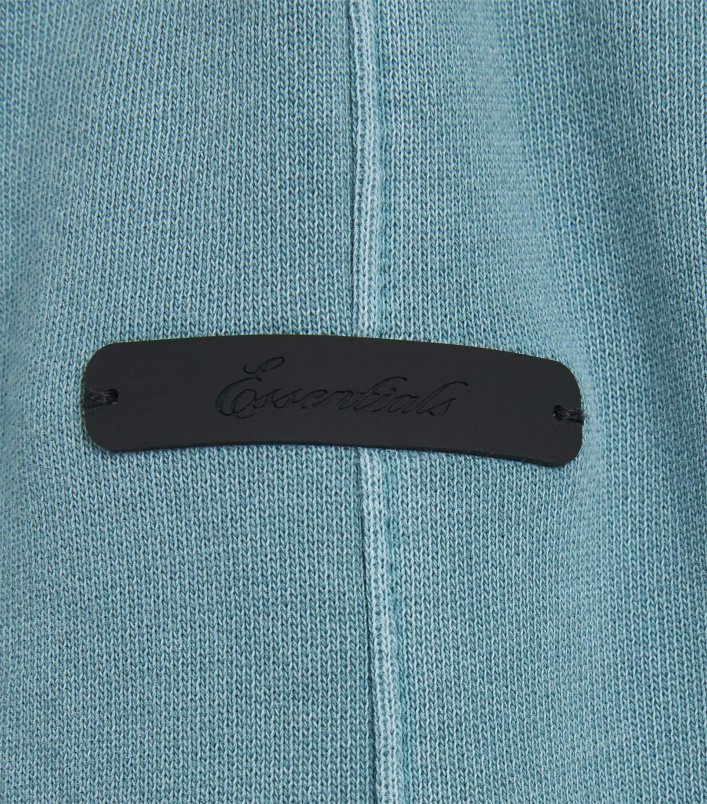 FEAR OF GOD ESSENTIALS KIDS Cotton-Blend Logo Shorts (2-16 Years) Faded Coastal Image 3