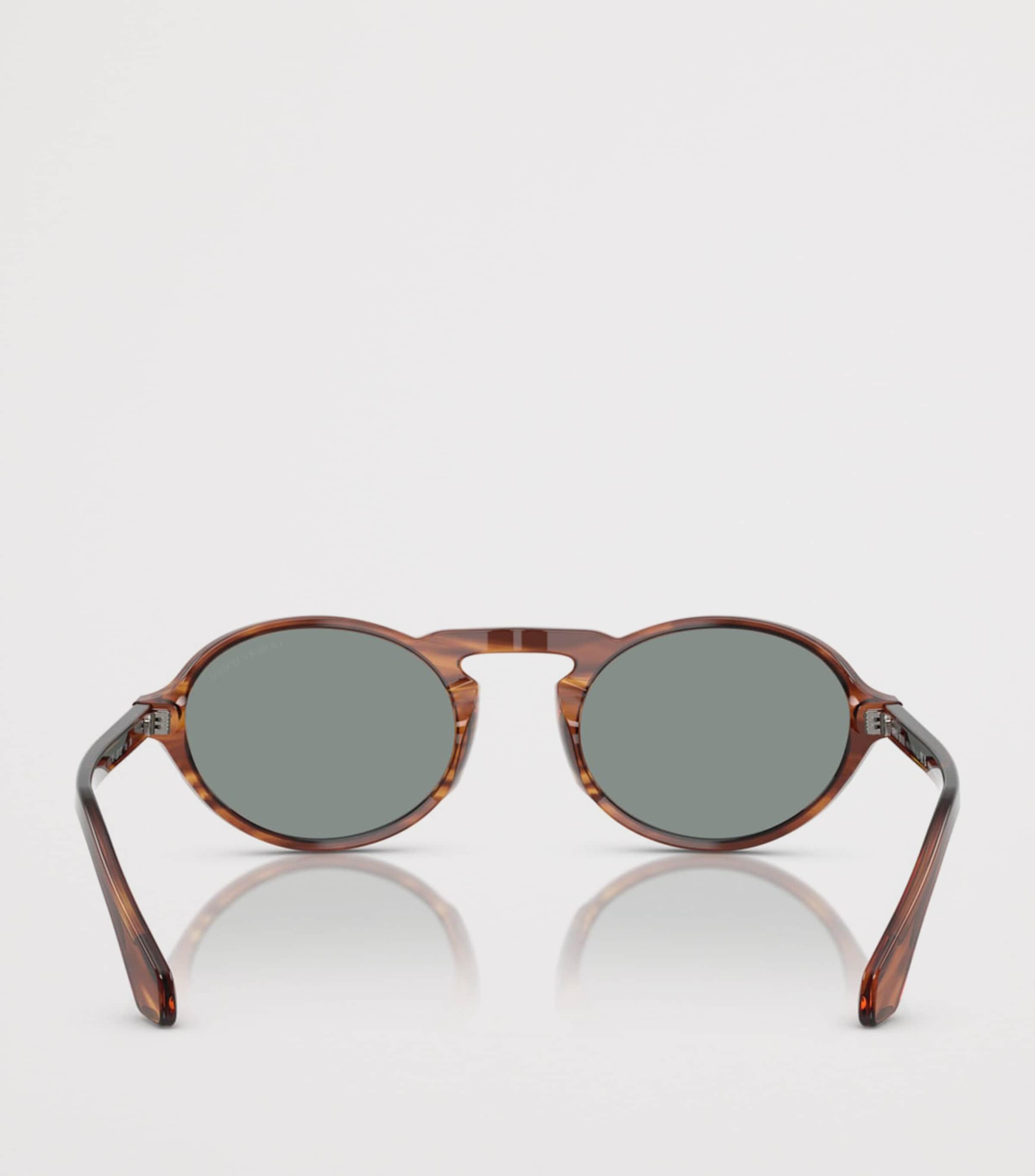 Giorgio Armani Tortoiseshell Oval Sunglasses Image 4