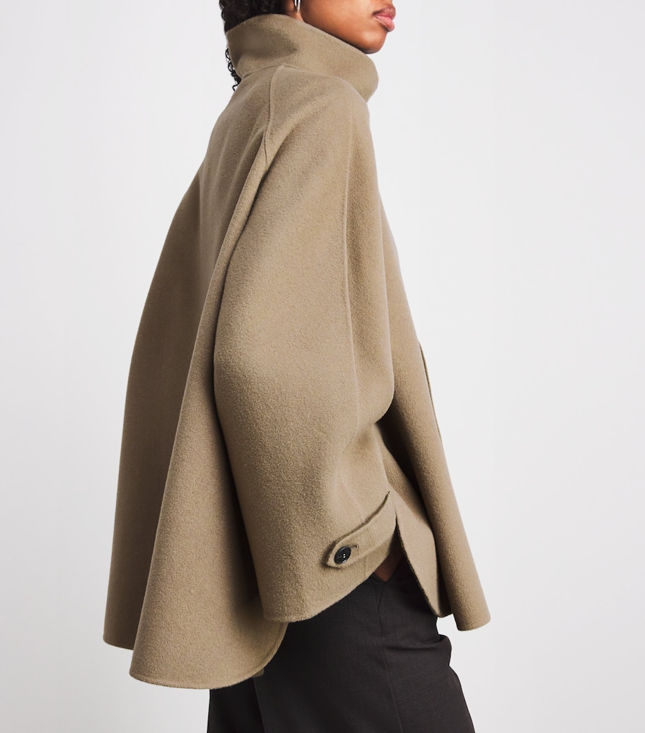 Virgin Wool Coat SAGE Image 6