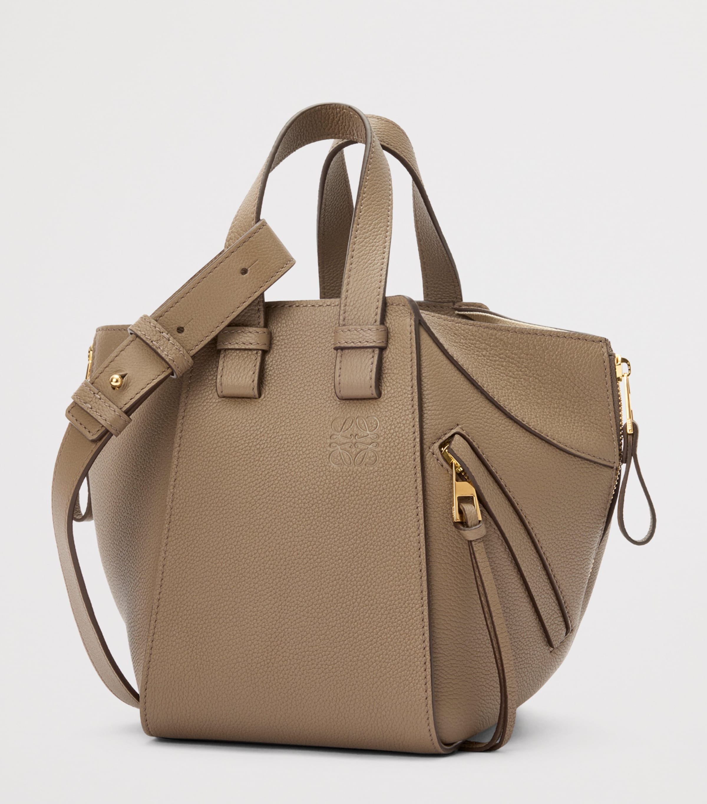 LOEWE Leather Hammock Top-Handle Bag | Harrods US