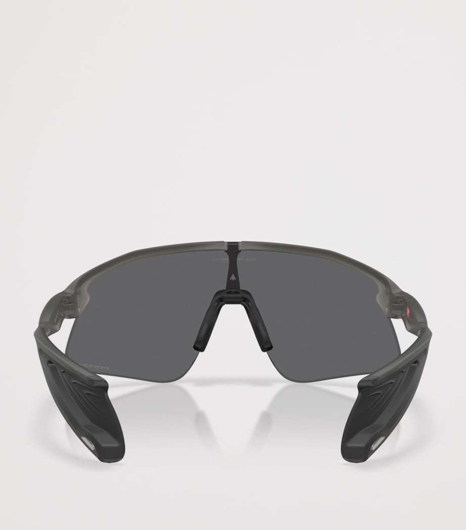 Oakley Stunt Devil Rectangle Sunglasses Grey Image 4
