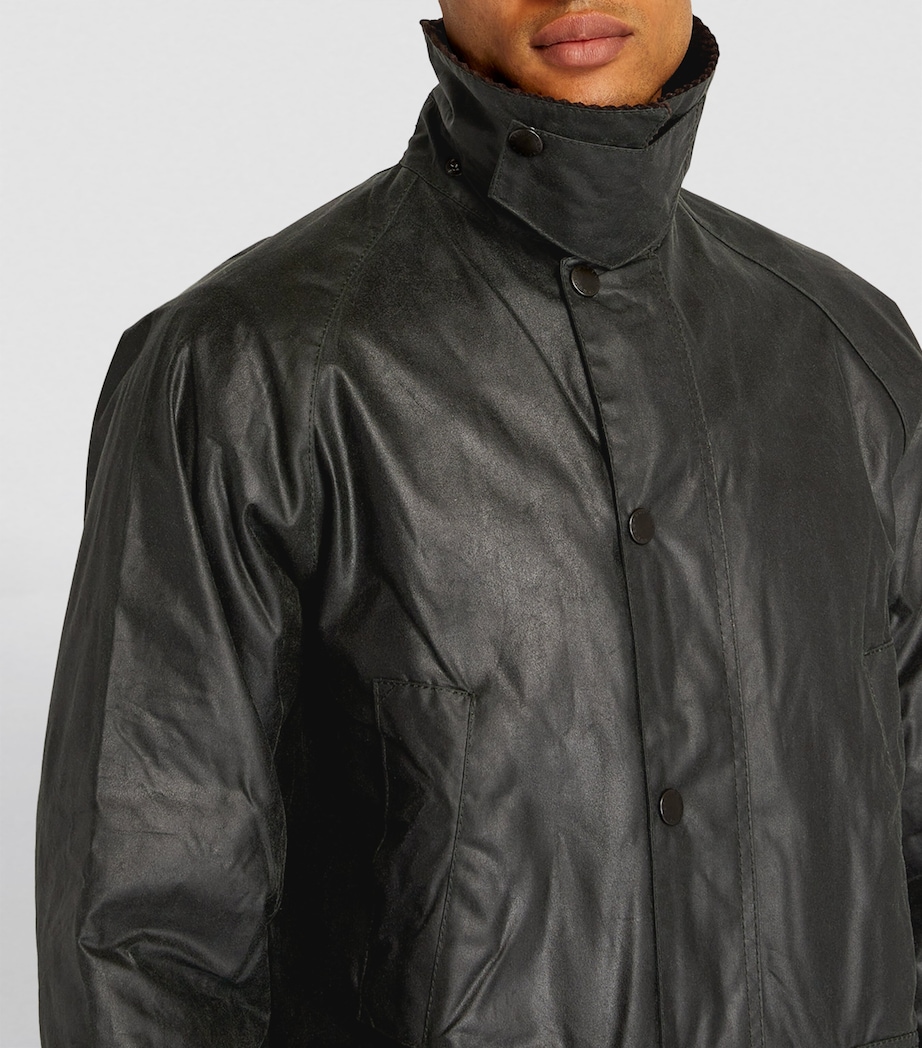 Waxed Bedale Jacket SAGE Image 6