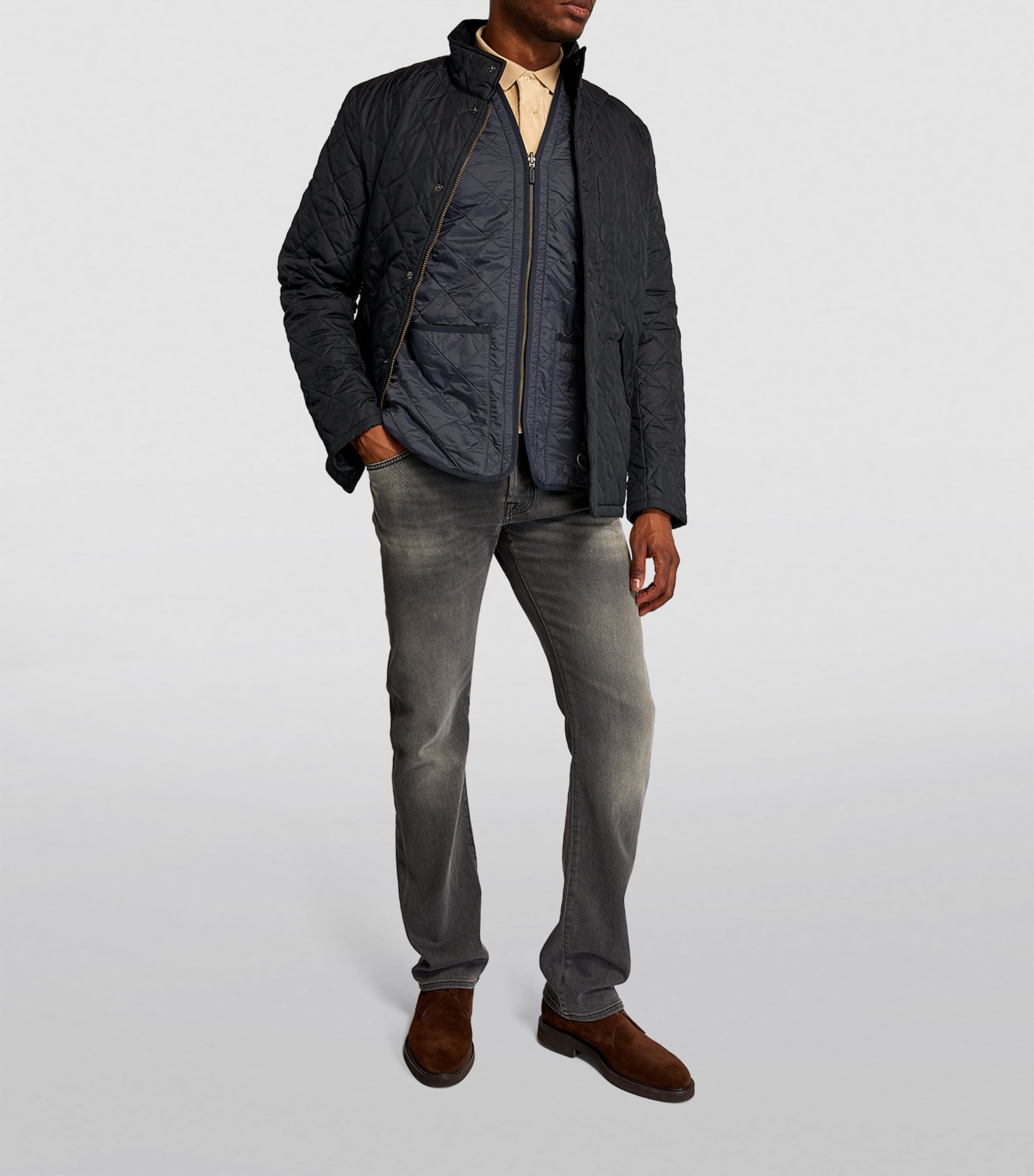 Polarquilt Zip-In Gilet Liner NAVY Image 6