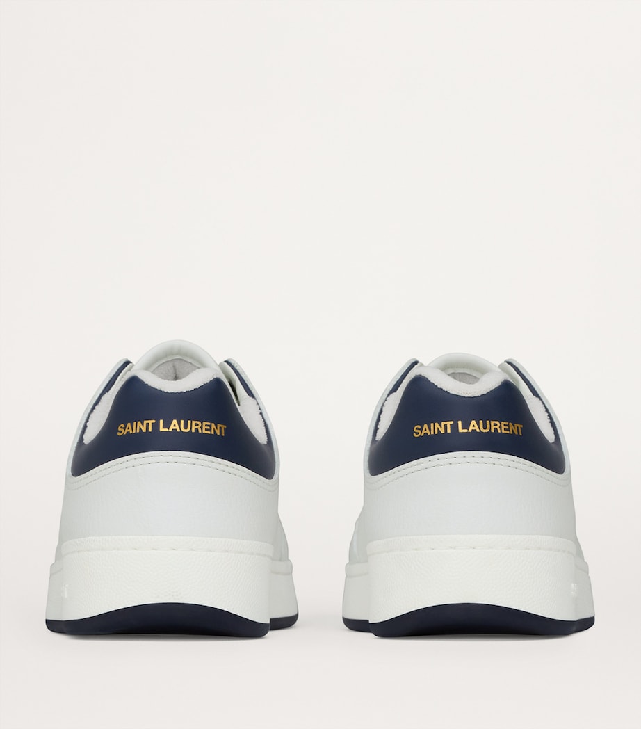 Leather SL/61 Low-Top Sneakers 9014 Image 4