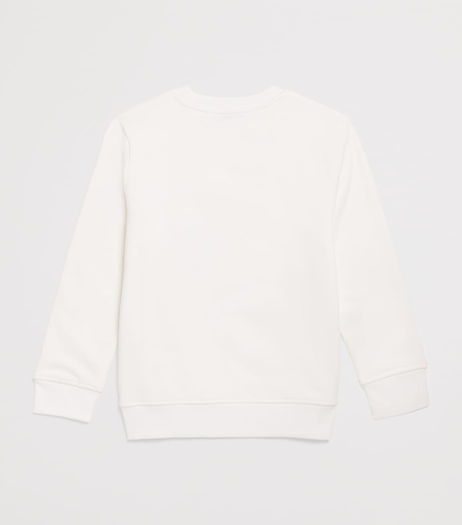 Cotton Earth Friends Sweatshirt (3-14+ Years) 103IVORY Image 2