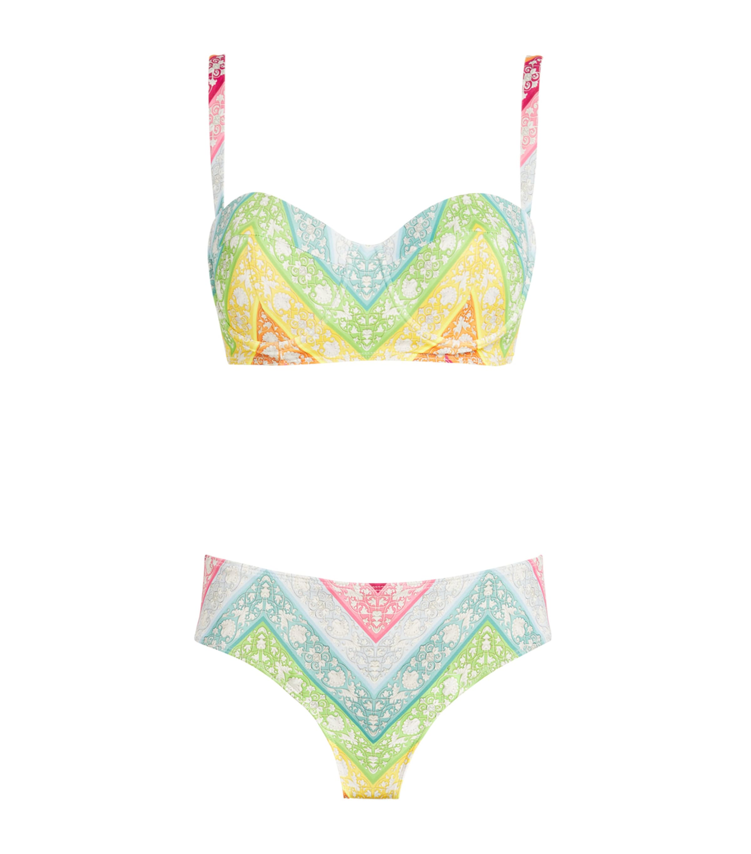 Mary Katrantzou Rainbow Bikini In Multi