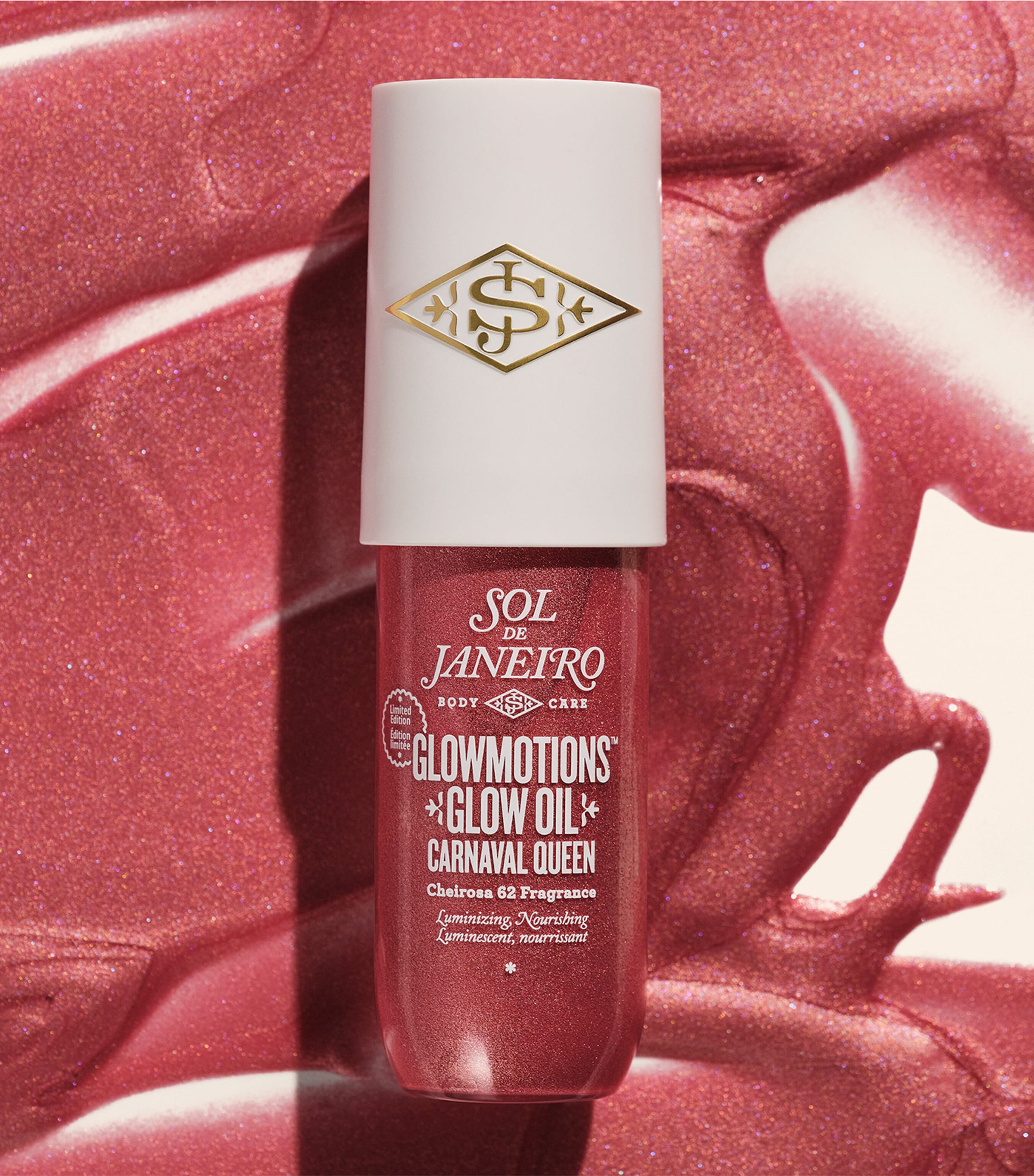 Glowmotions Carnaval Queen Glow Oil (75ml) NO COLOUR Image 2