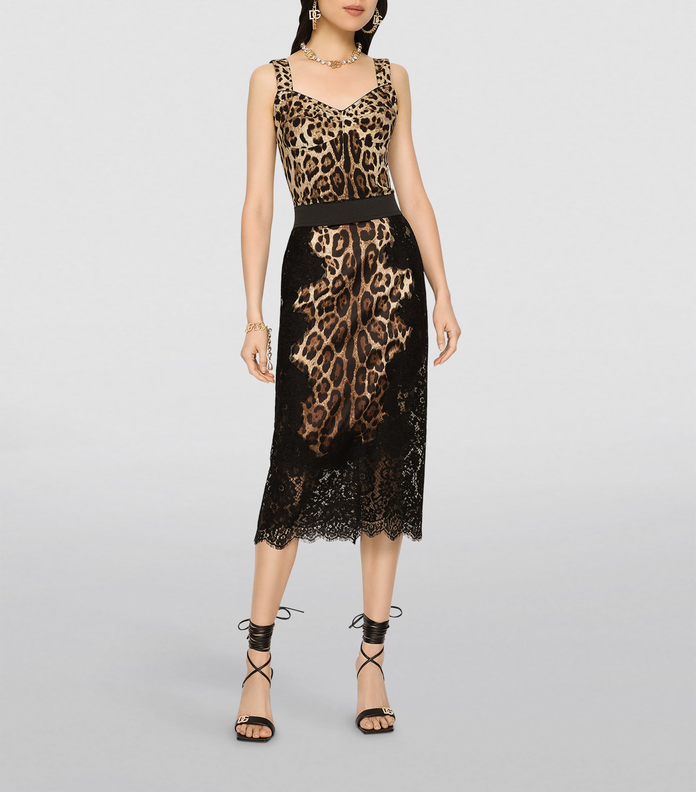 Leopard Print Bustier Top HY13M-LEO NEW Image 8