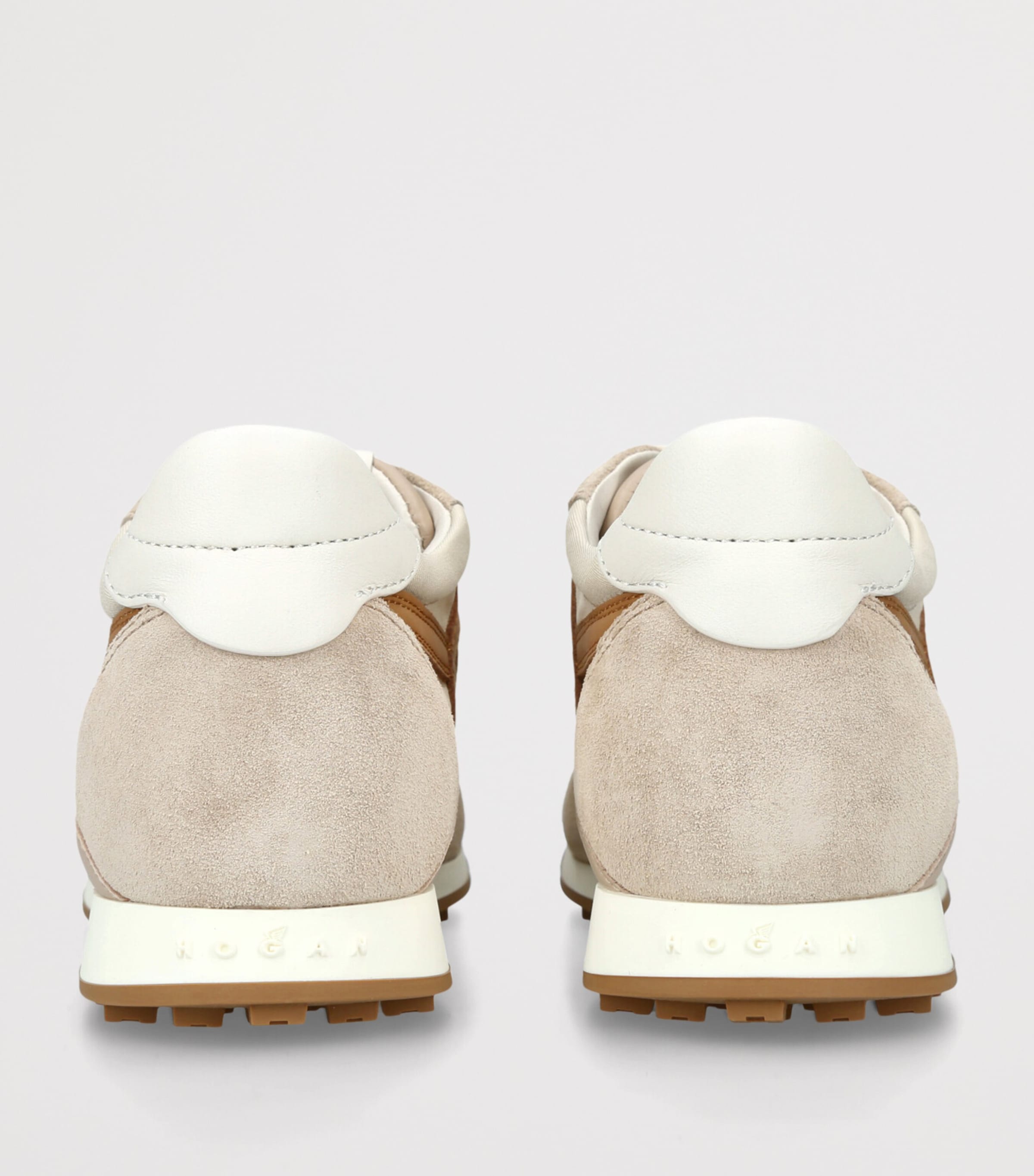 Suede H669 Allacciato Sneakers BEIGE COMB Image 2