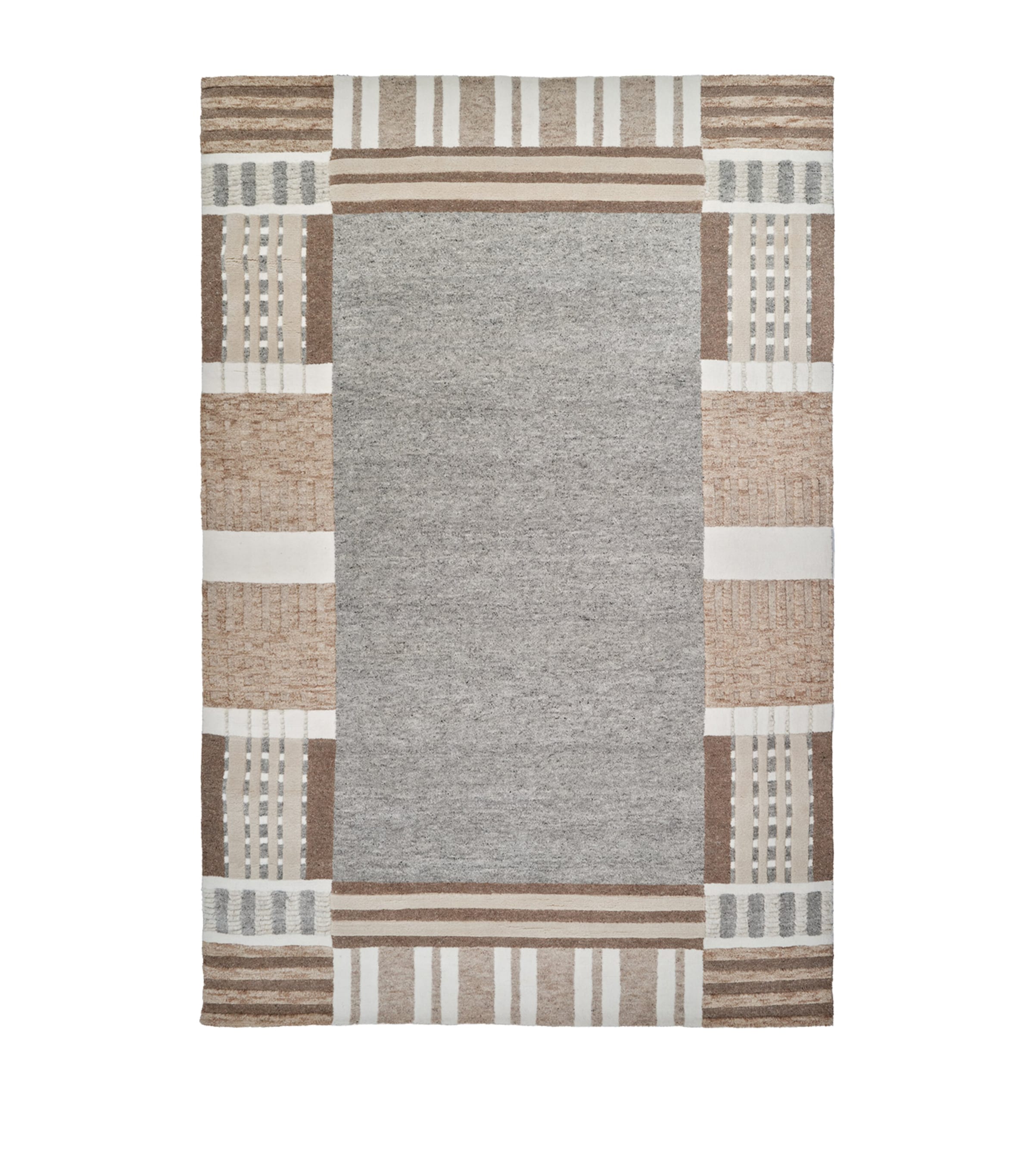 The Rug Company x Paul Smith Takt Border Rug (3.05m x 2.44m) Natural