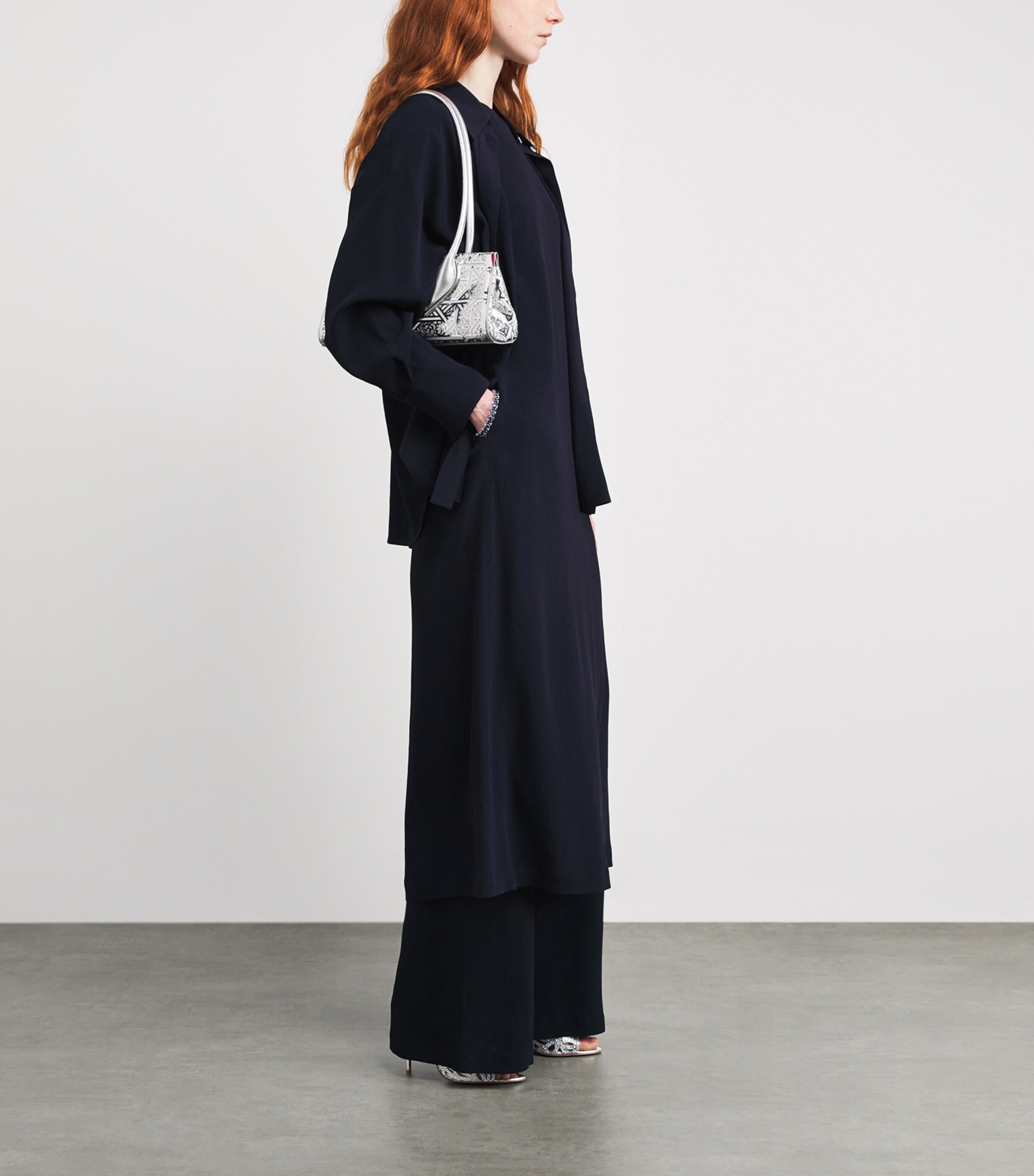 Christian Louboutin Womens Lasera Strass Mule Leather Mules 100 Image 6