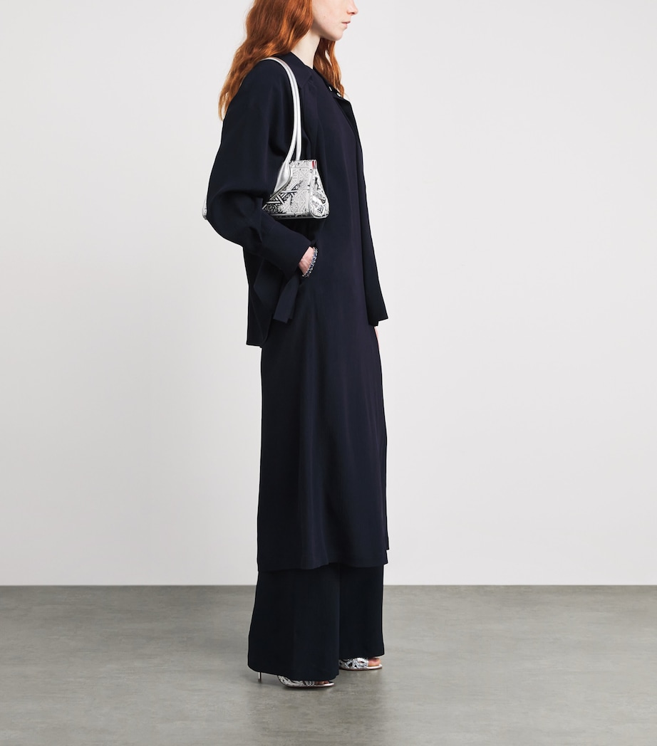 Christian Louboutin Womens Lasera Strass Mule Leather Mules 100 Image 6