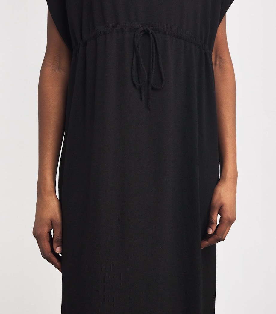 Superfine Merino Maxi Dress SA7131 BLACK Image 4