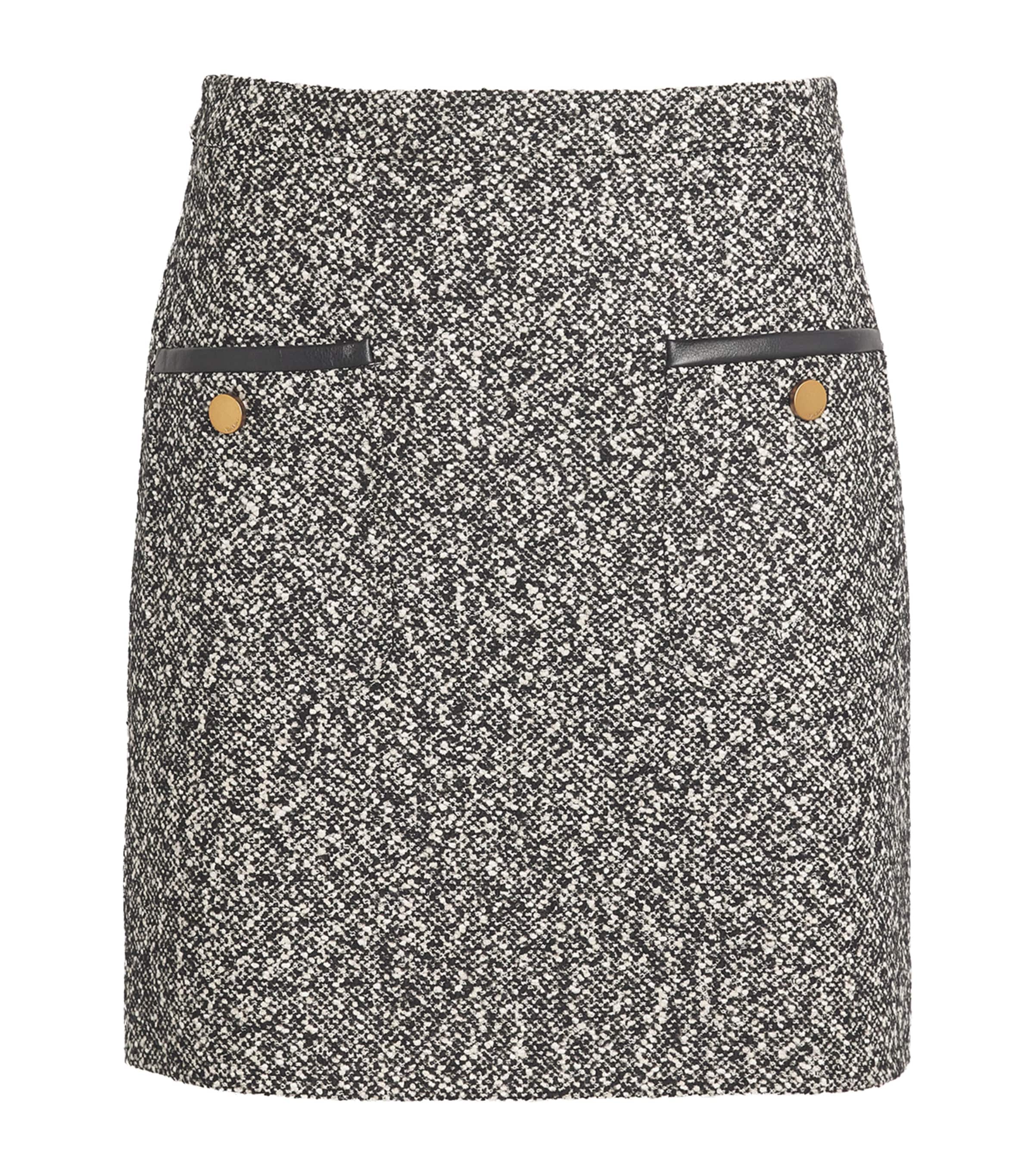 Max Mara Tweed Mini Skirt