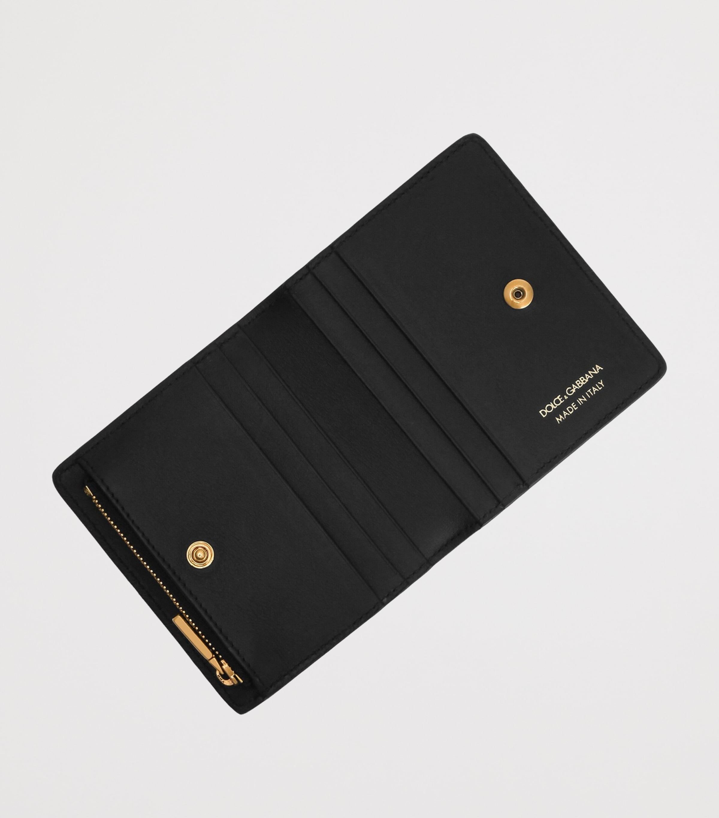 Leather DG Millennials Bifold Wallet 80999-BLACK Image 4