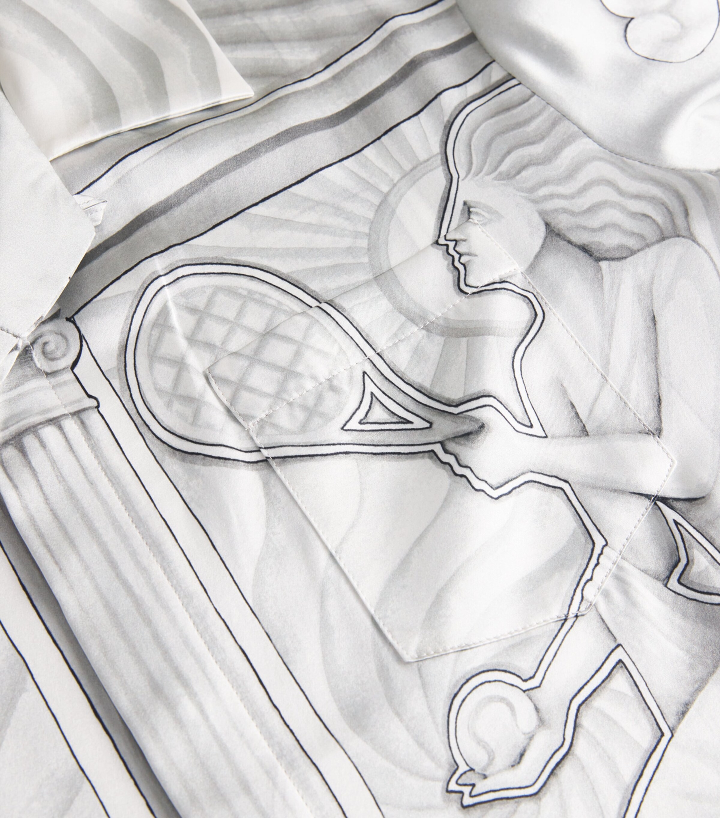 Silk Sacred Stone Shirt SACRED STONE Image 5