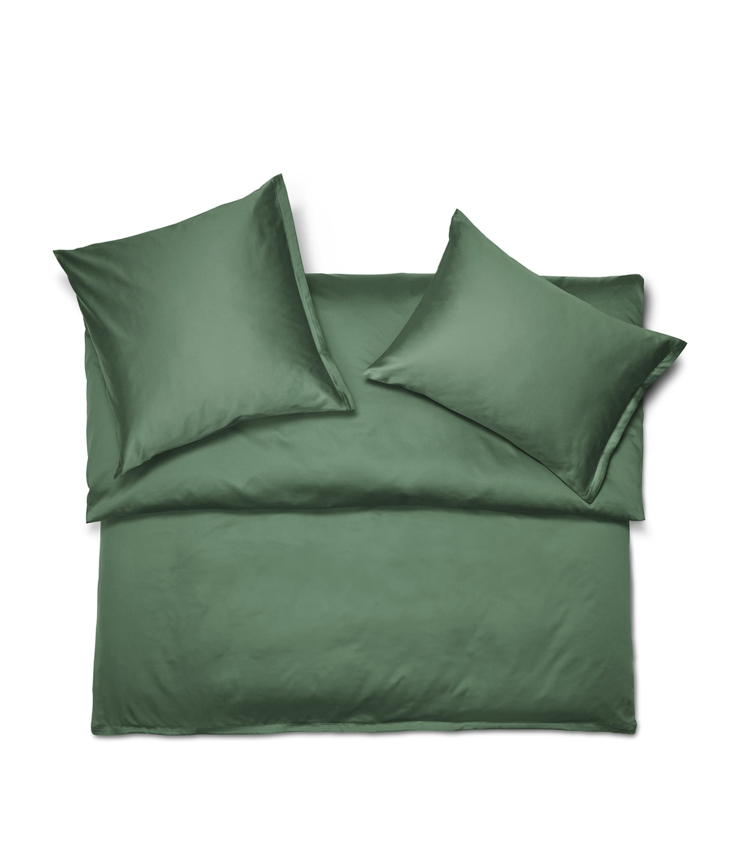Schlossberg Noblesse Square Pillowcase In Green