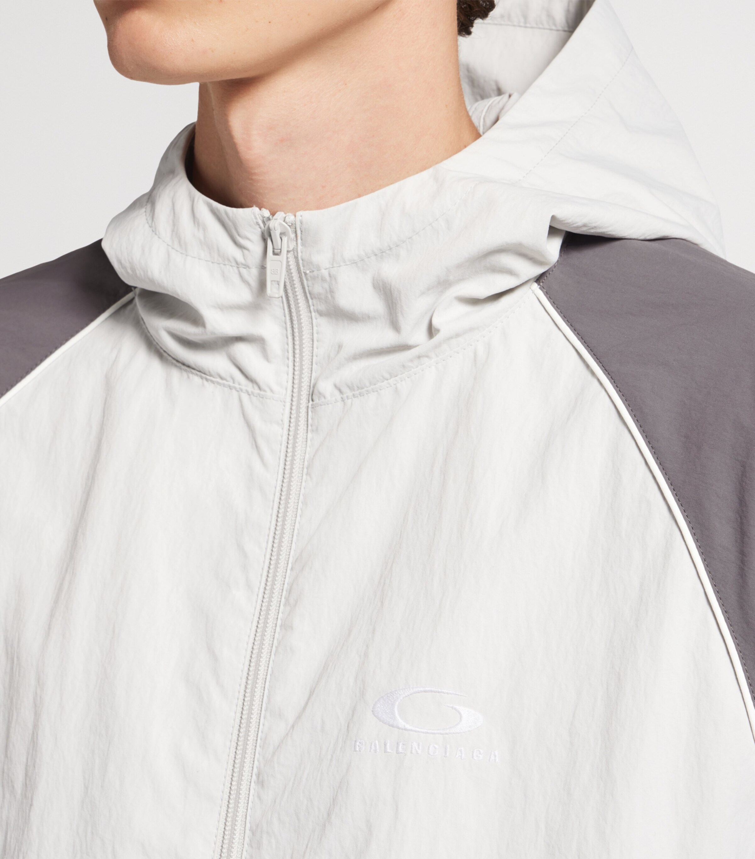 Balenciaga Mens Loop Sports Icon Track Jacket Image 6