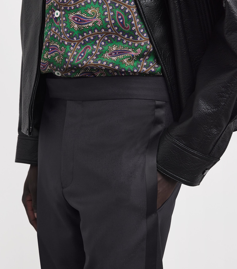 Wool-Silk Evening Trousers 79_BLACK Image 7