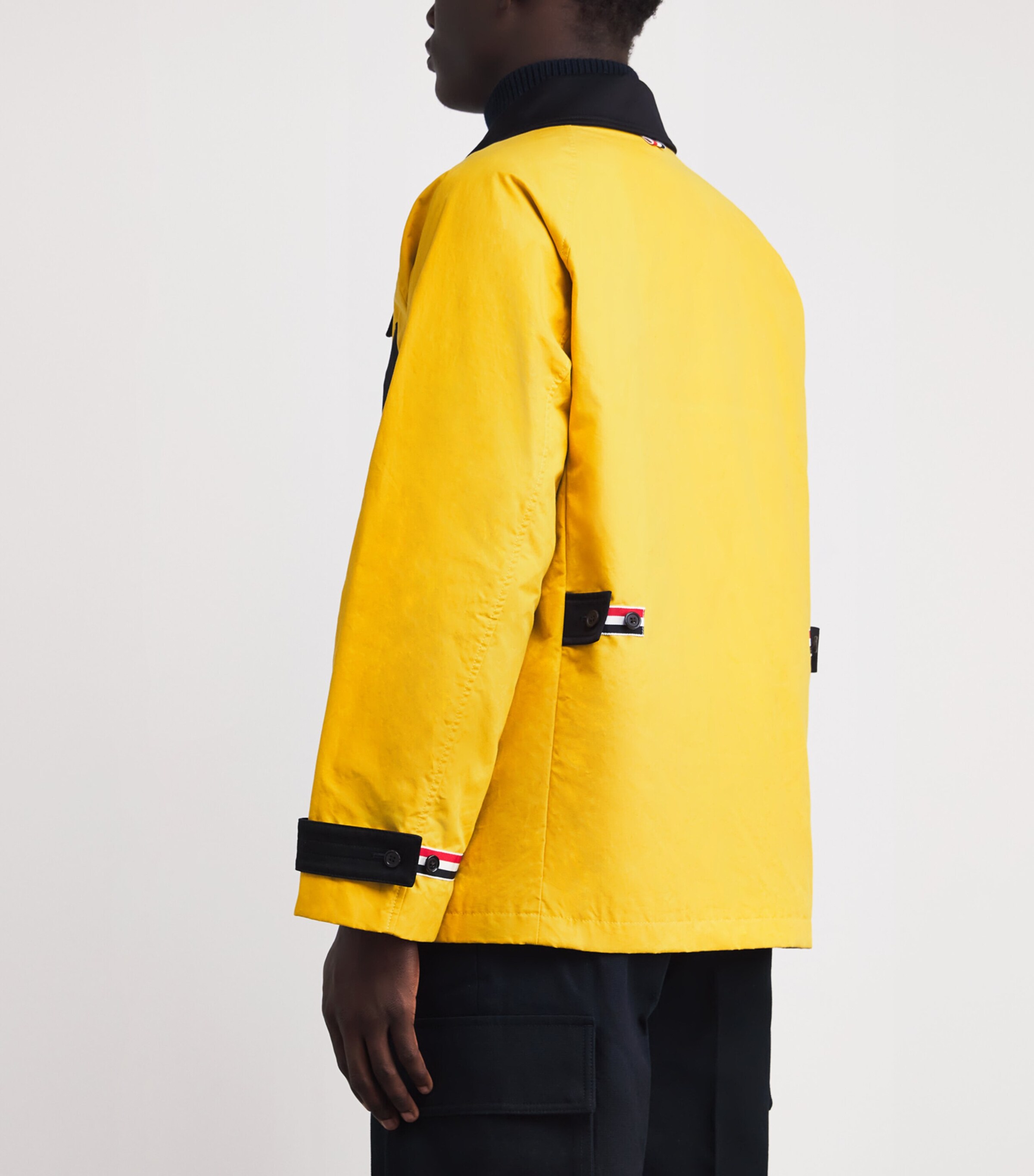 Cotton Water-Resistant Field Jacket YELLOW Image 4