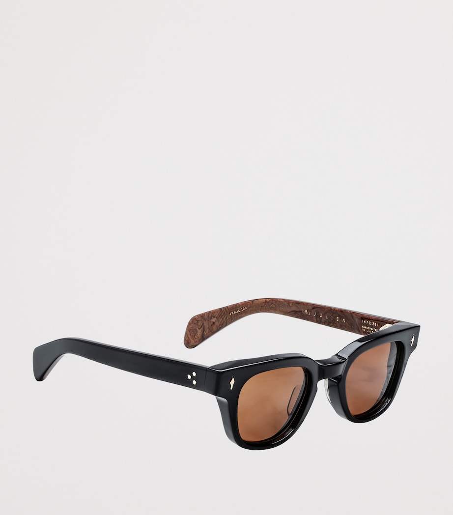 Acetate Julien Sunglasses 10A-NOIR X Image 4