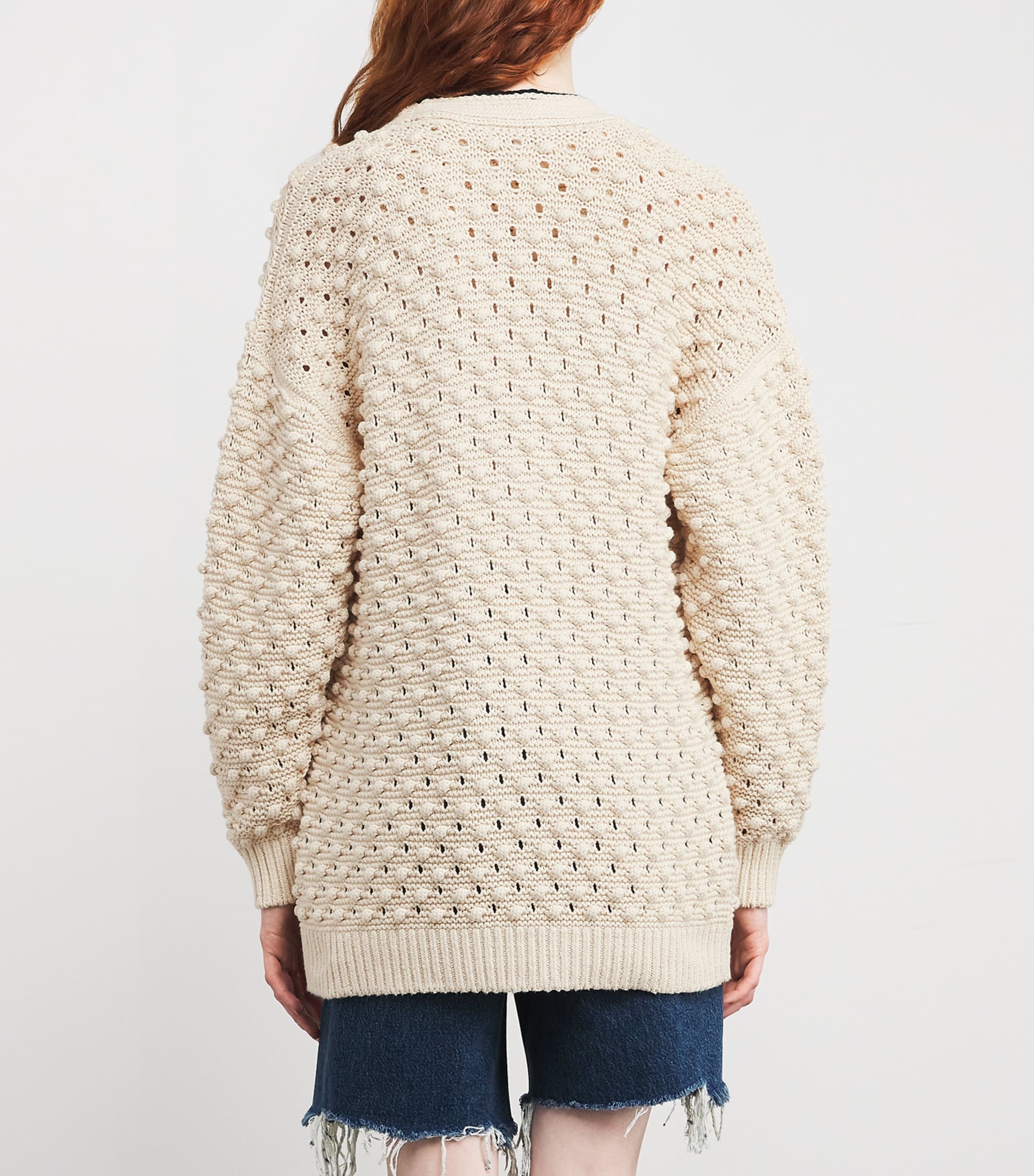 The Bauble Cardigan CREAM Image 4